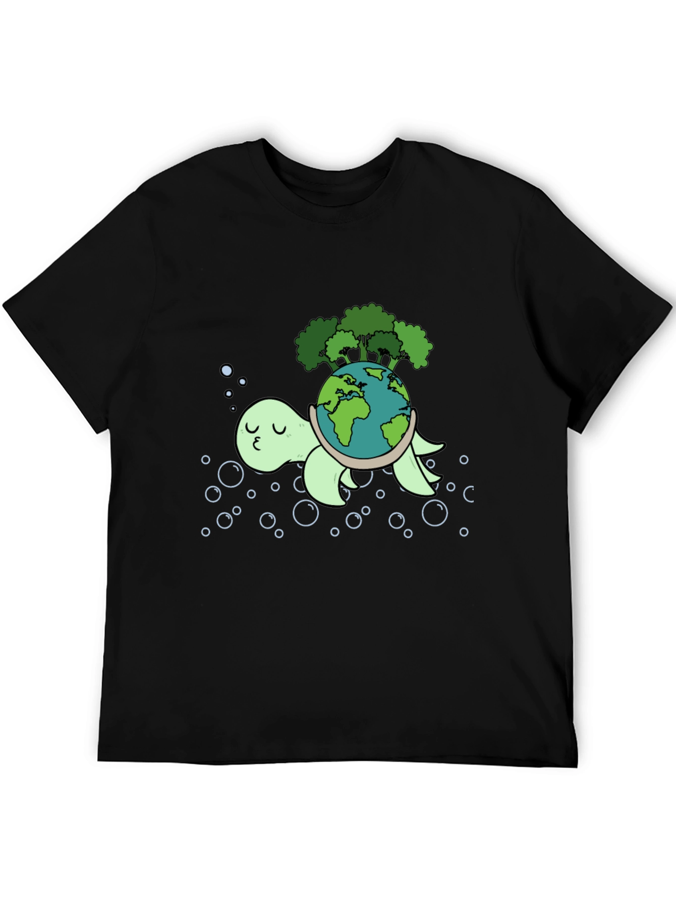 Eco Turtle Graphic Tee - Save the Planet!