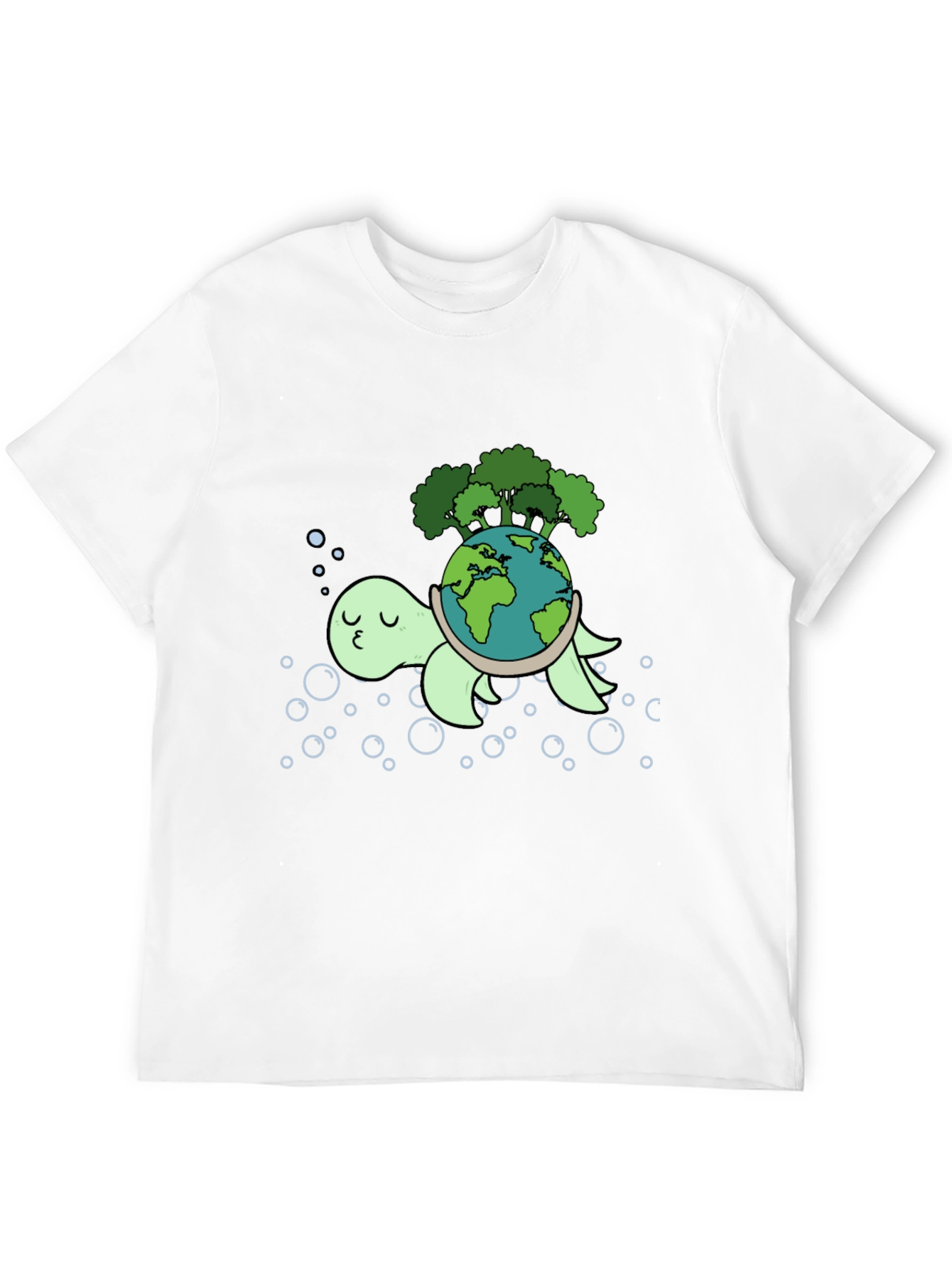 Eco Turtle Graphic Tee - Save the Planet!