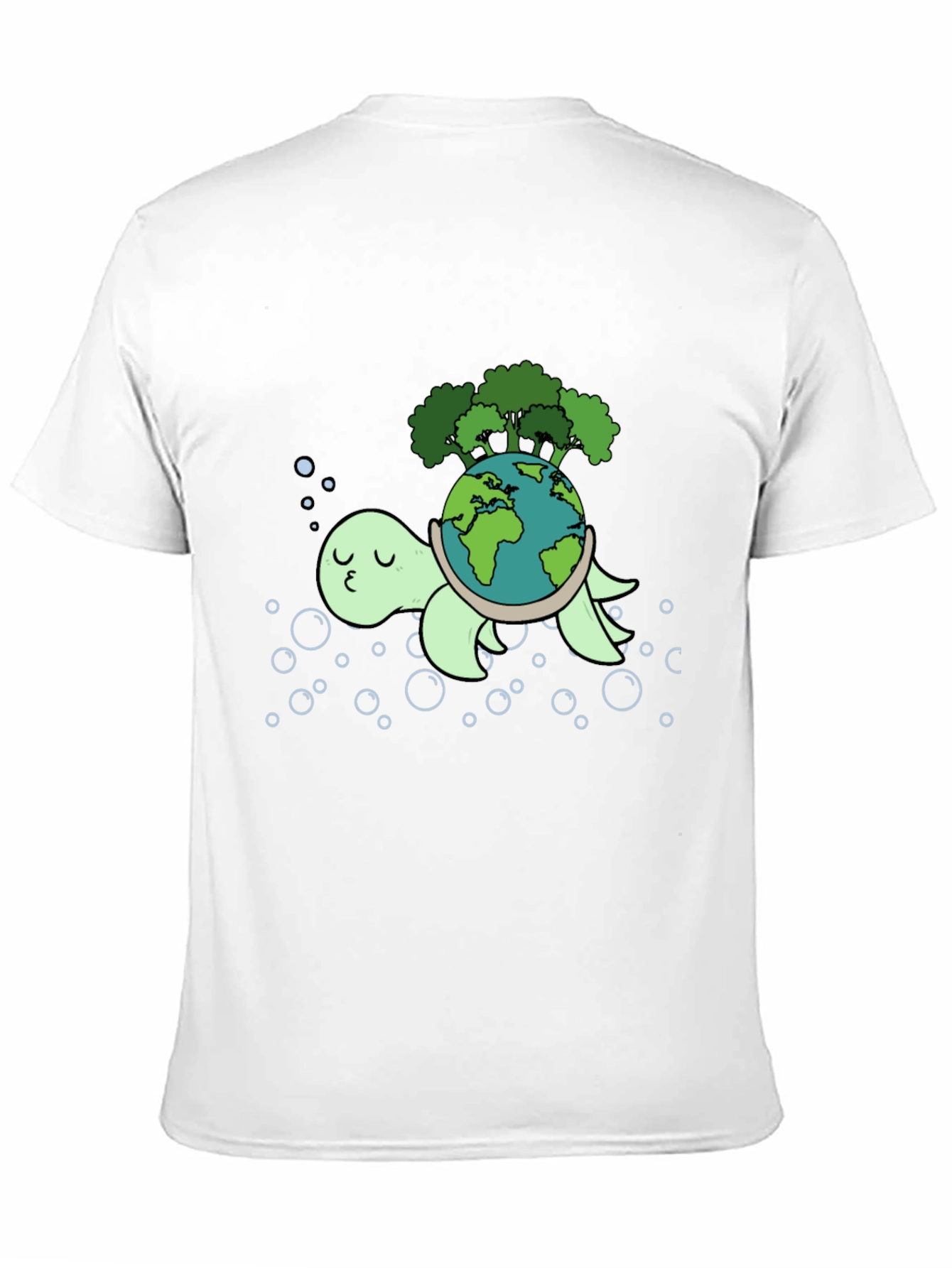 Eco Turtle Graphic Tee - Save the Planet!