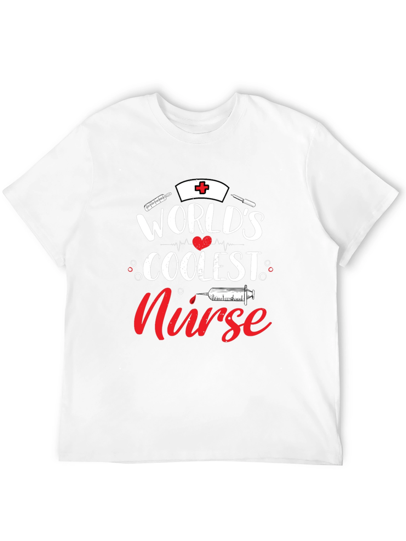 Worlds Coolest Nurse T-Shirt - Black