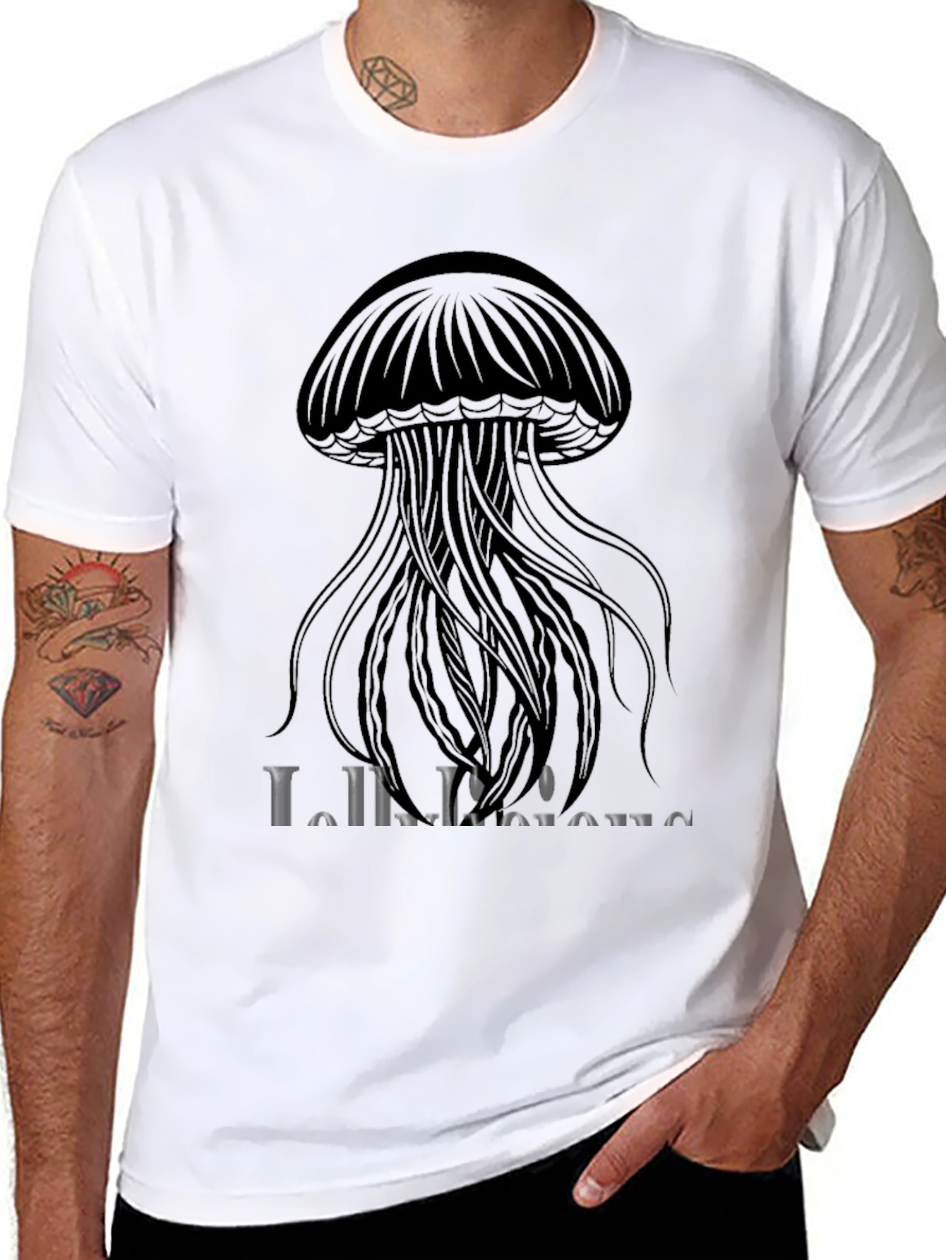 Jellyfish Graphic T-Shirt - Cool Ocean Creature Tee