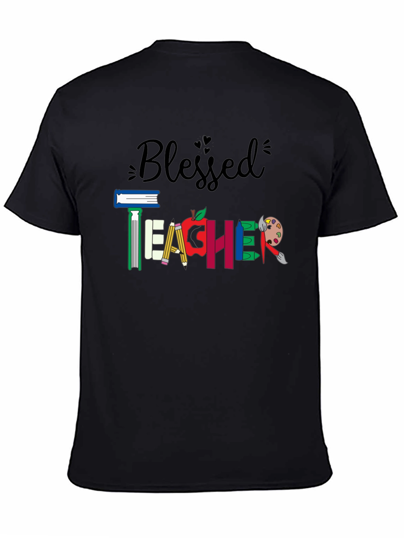 Blessed Teacher Graphic Tee - Back to School