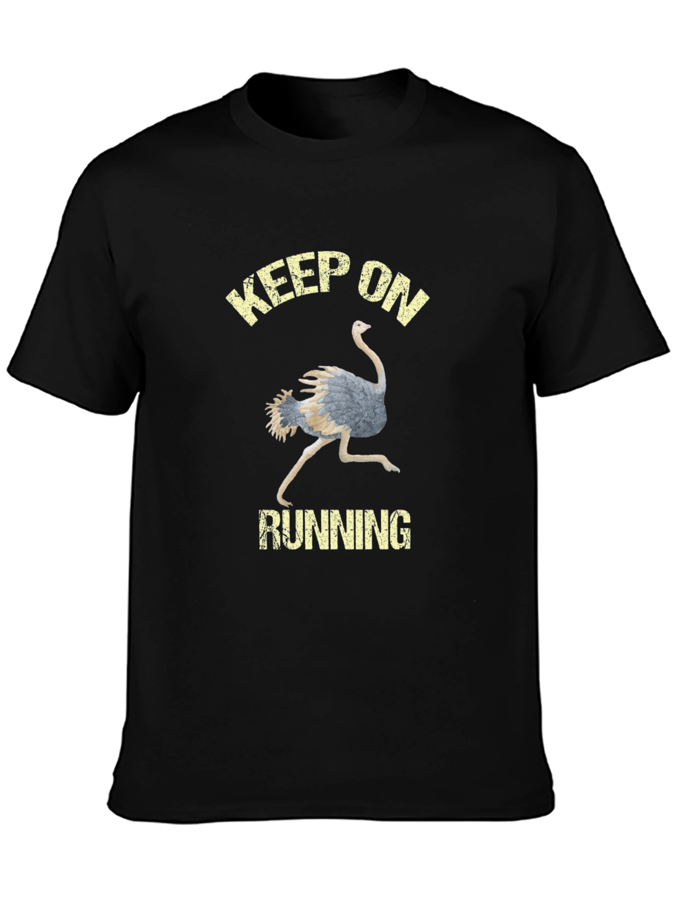 Keep On Running Ostrich Graphic Tee