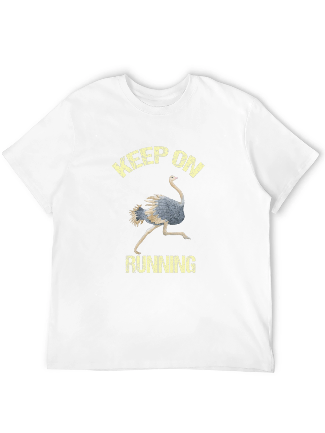Keep On Running Ostrich Graphic Tee