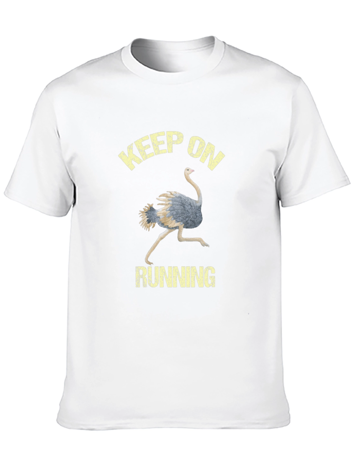 Keep On Running Ostrich Graphic Tee