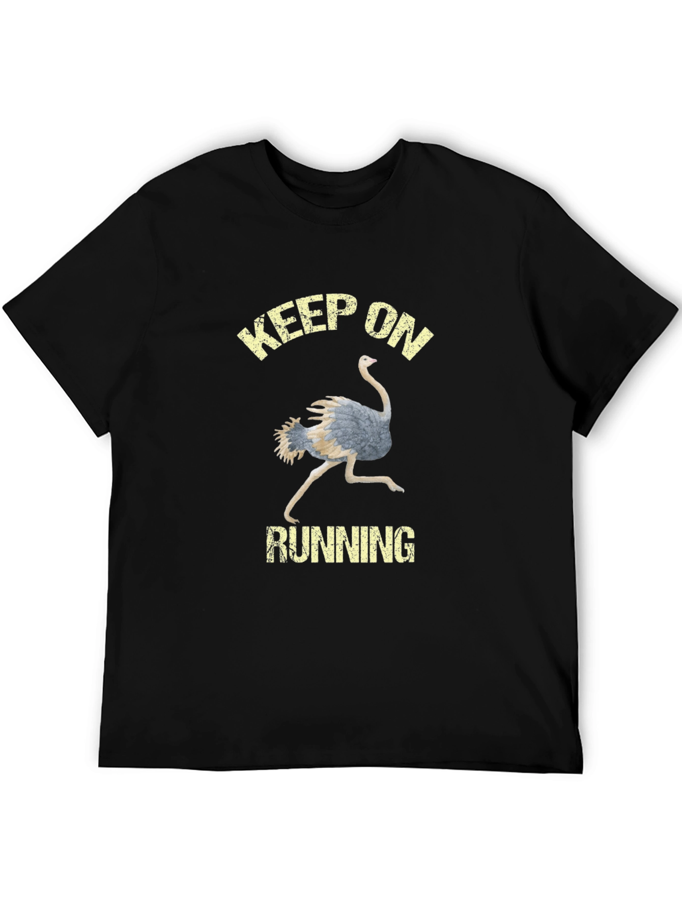 Keep On Running Ostrich Graphic Tee
