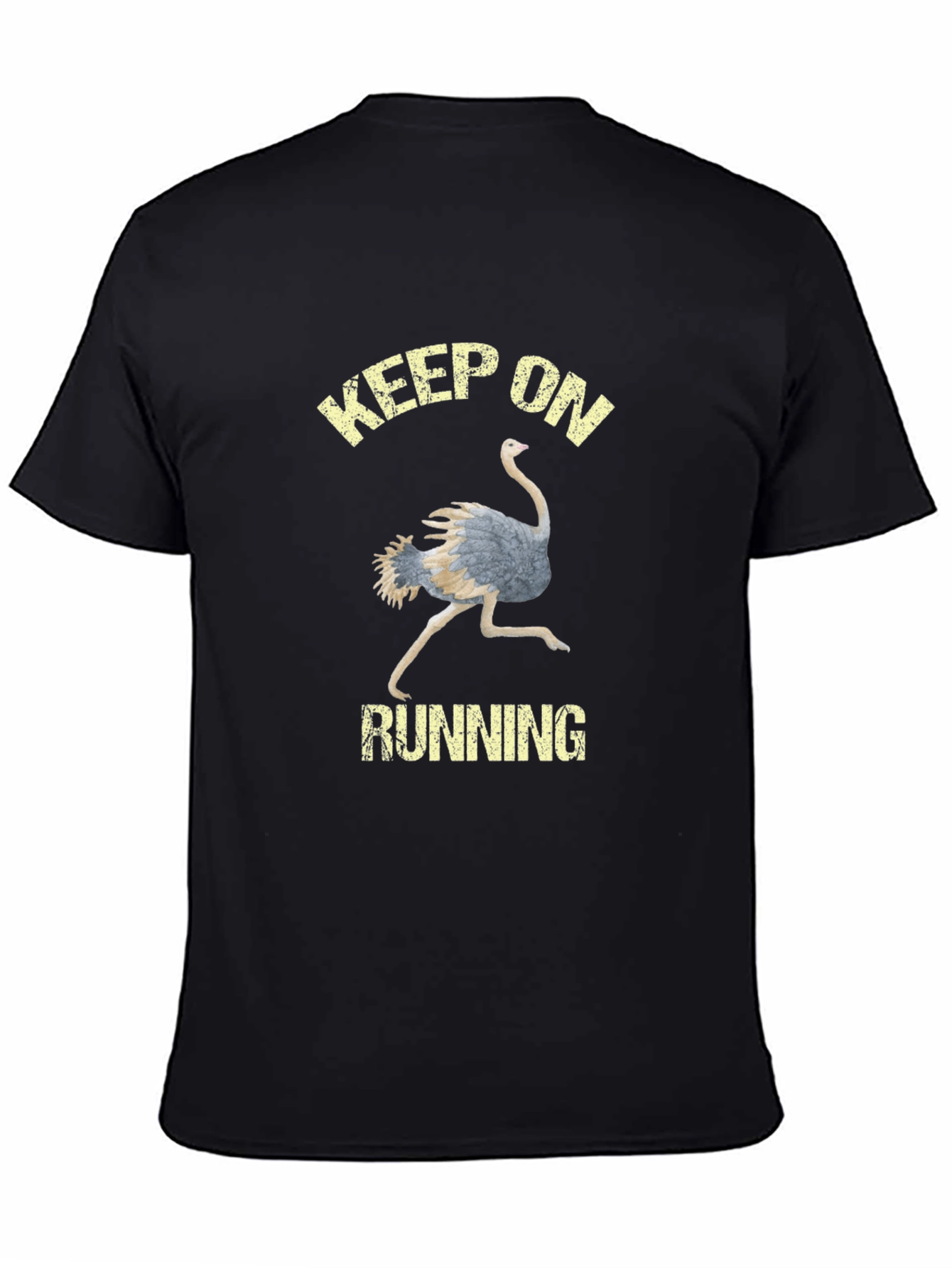 Keep On Running Ostrich Graphic Tee