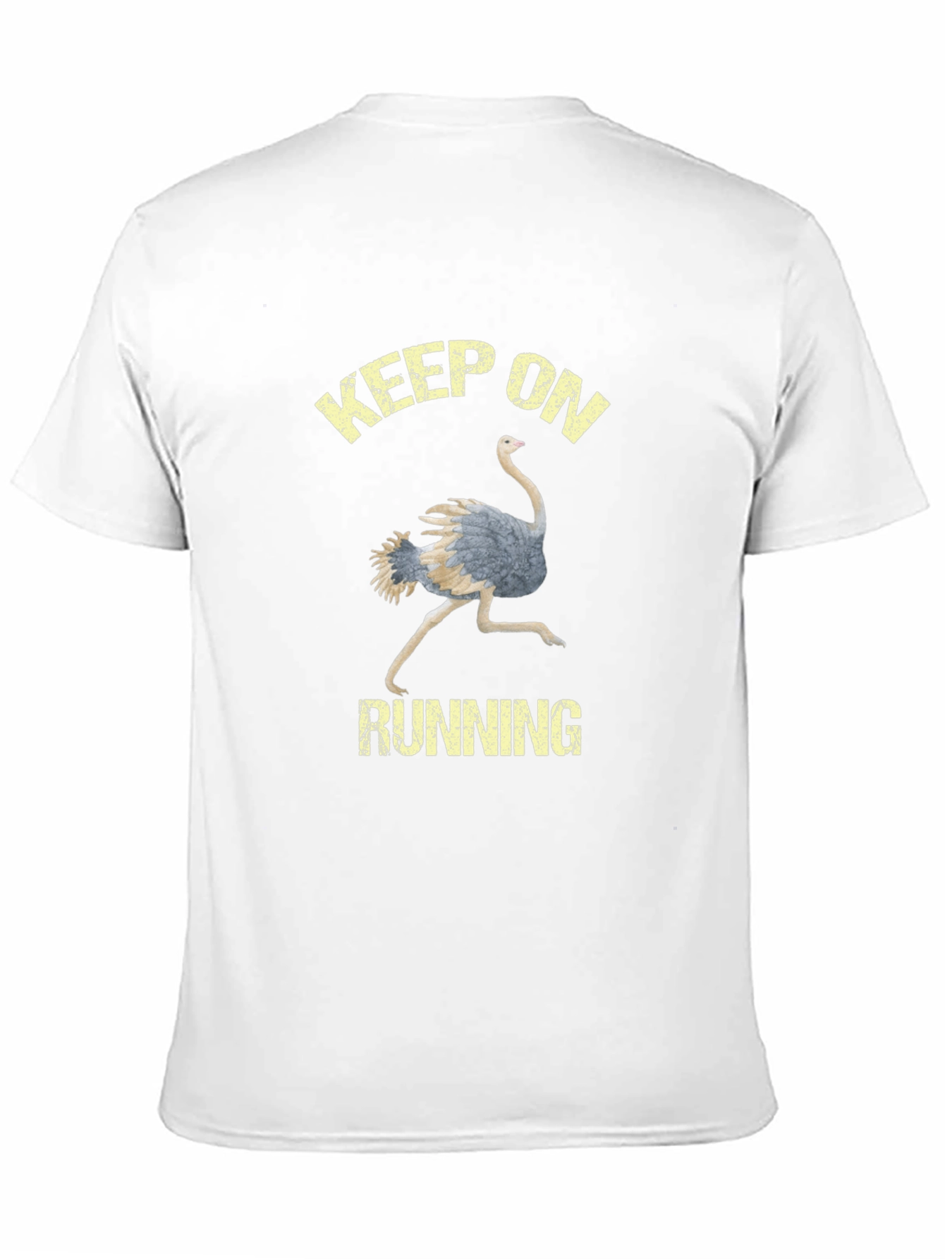 Keep On Running Ostrich Graphic Tee