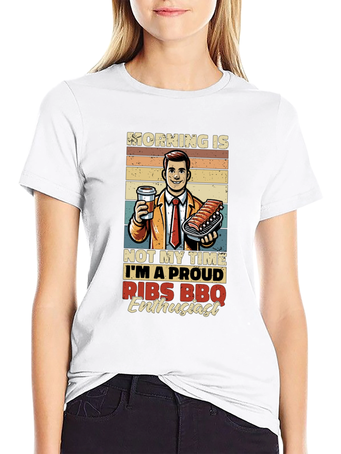 Proud Ribs BBQ Enthusiast T-Shirt