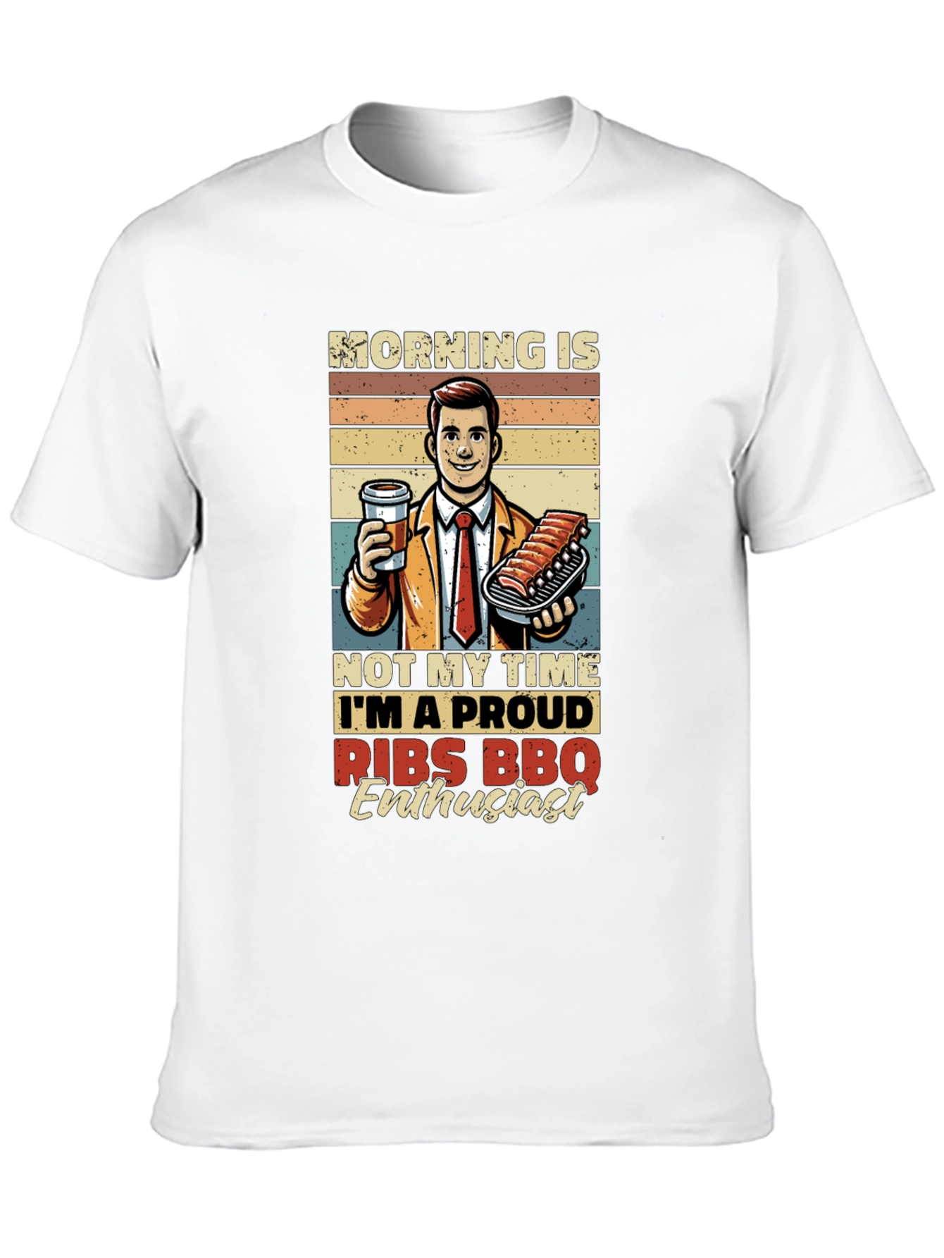 Proud Ribs BBQ Enthusiast T-Shirt
