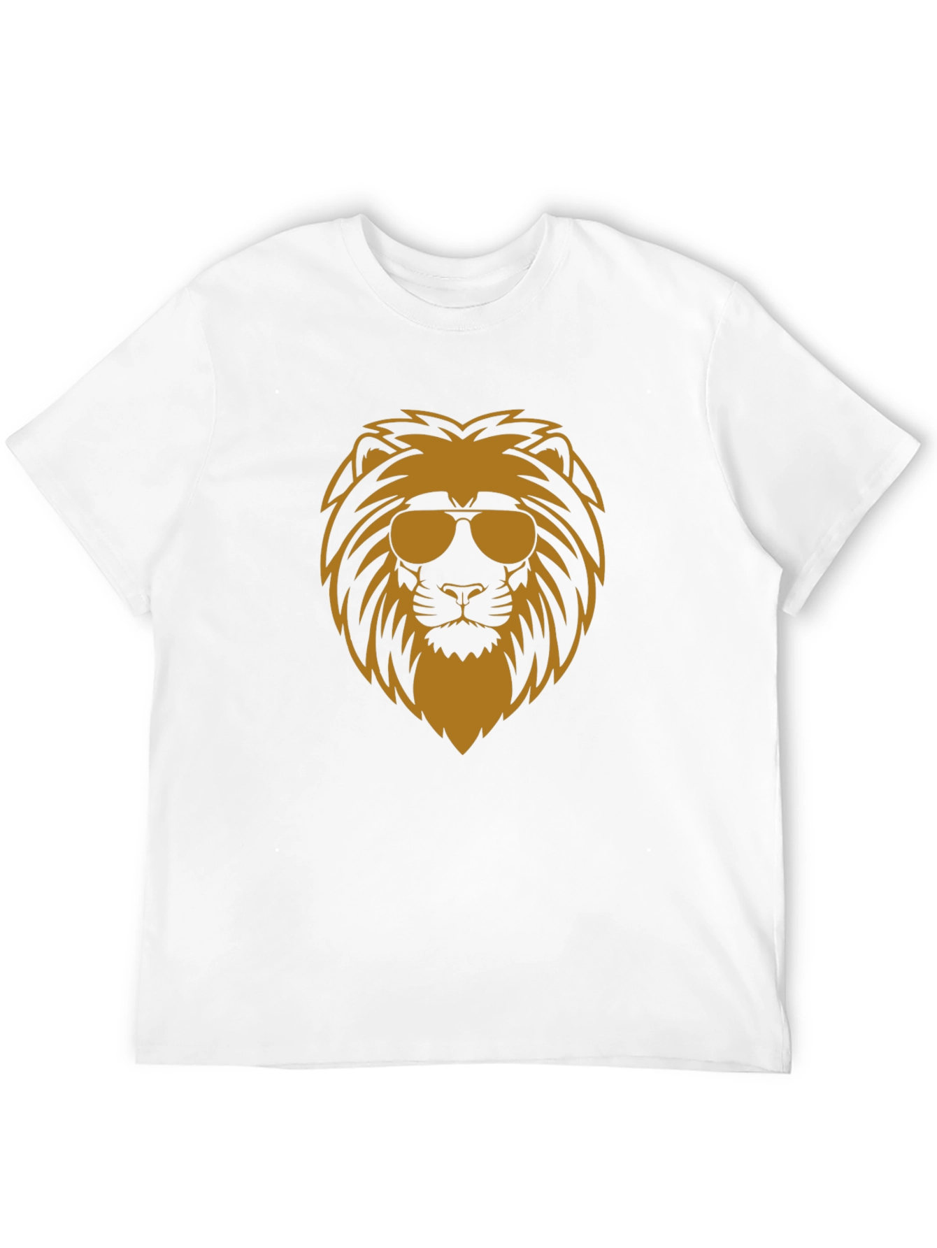 Cool Lion Graphic T-Shirt - Black