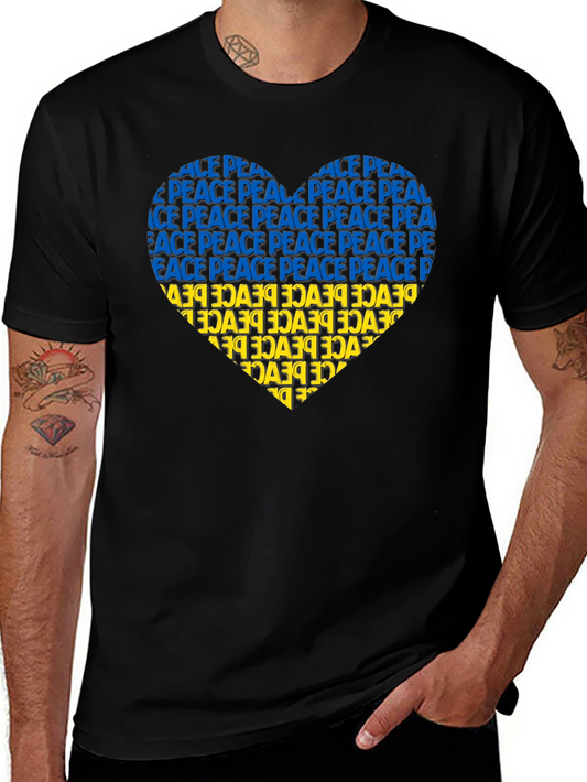 Ukraine Peace Heart T-Shirt