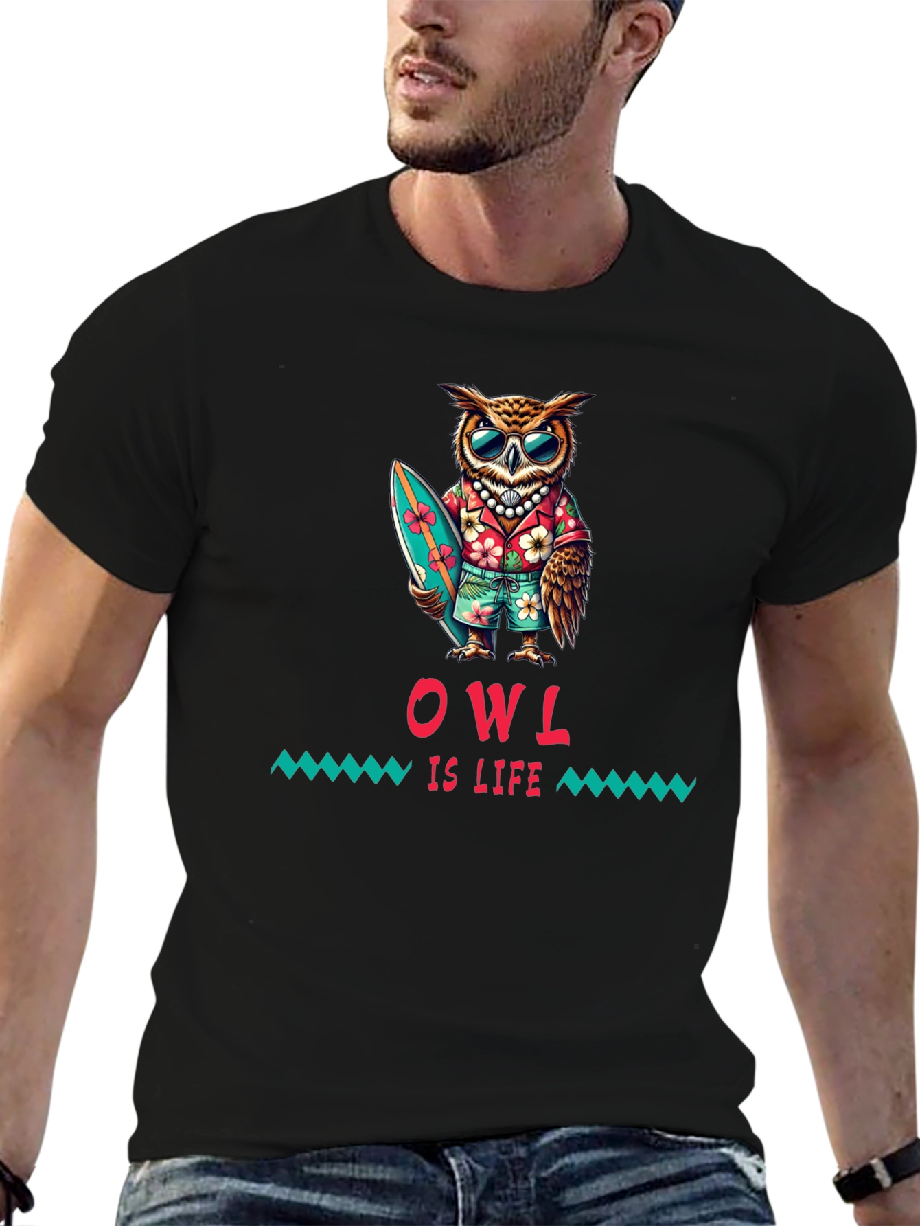 Owl is Life Graphic Tee
