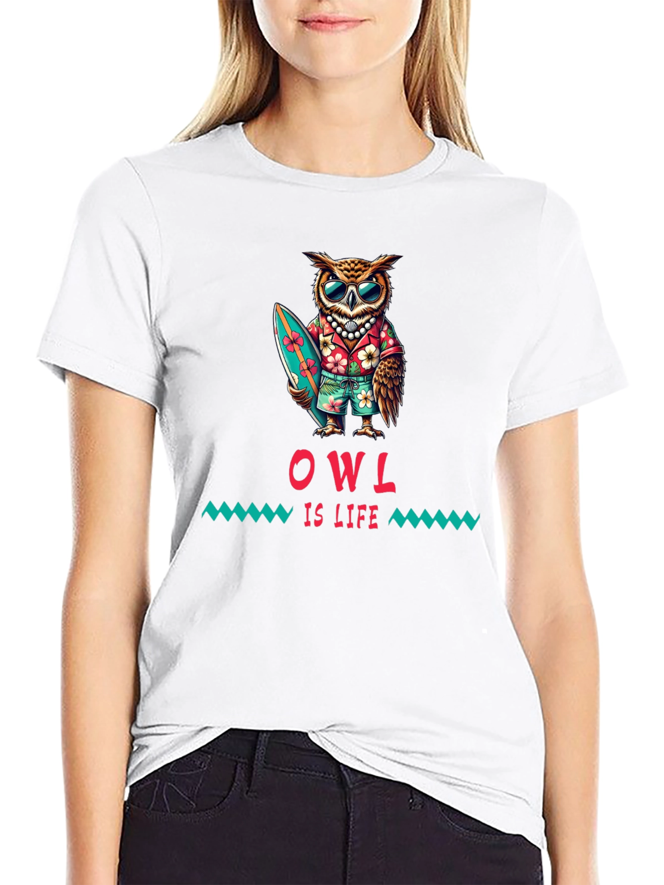 Owl is Life Graphic Tee