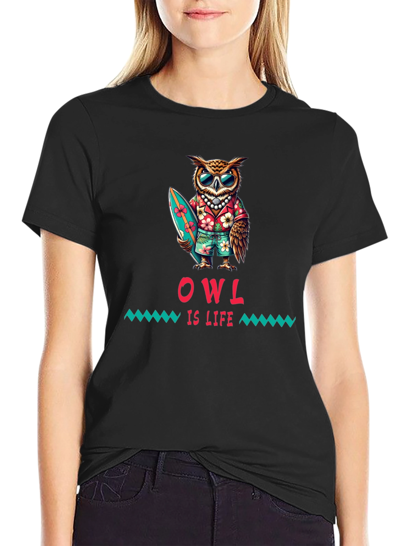 Owl is Life Graphic Tee