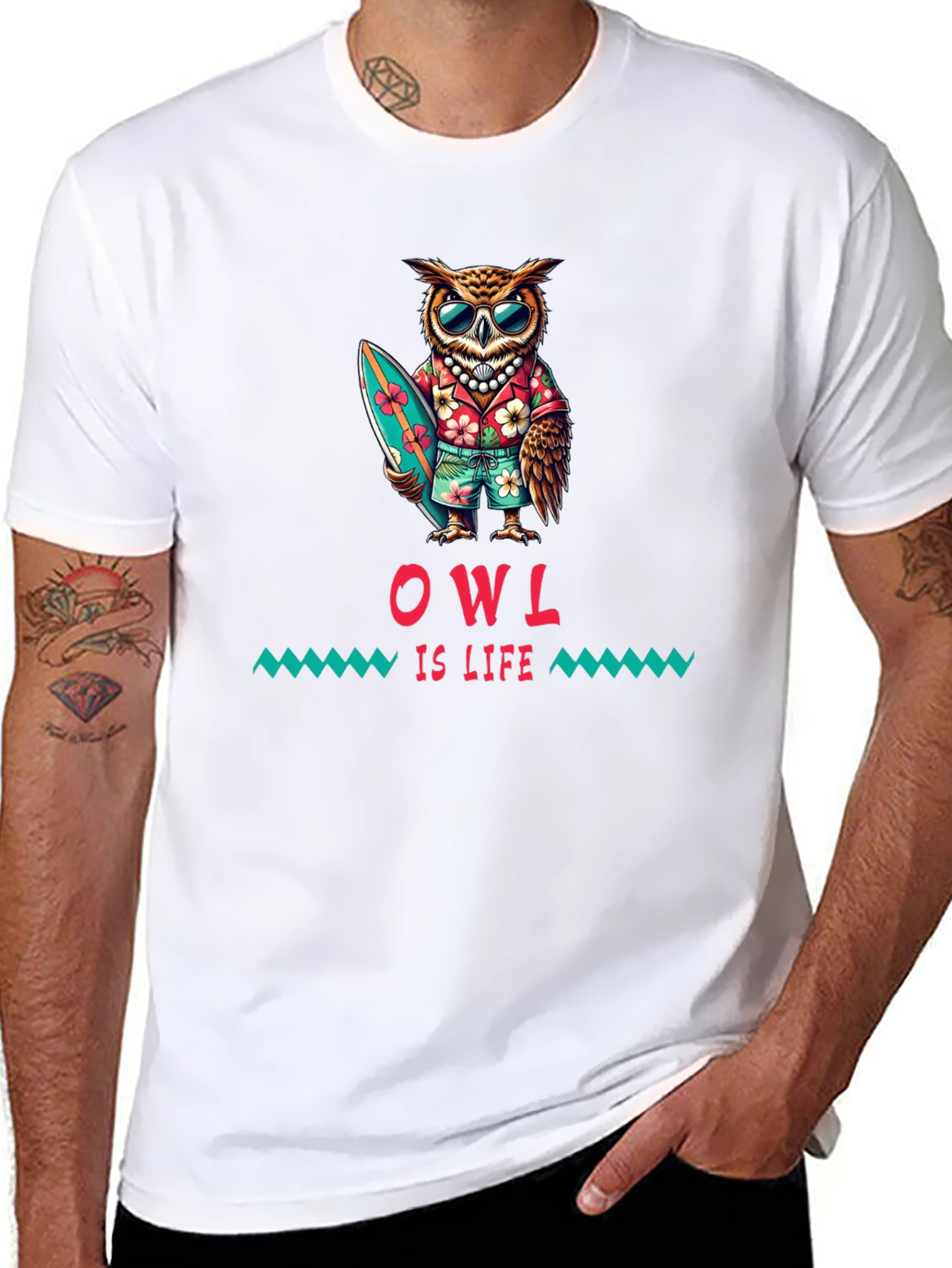 Owl is Life Graphic Tee