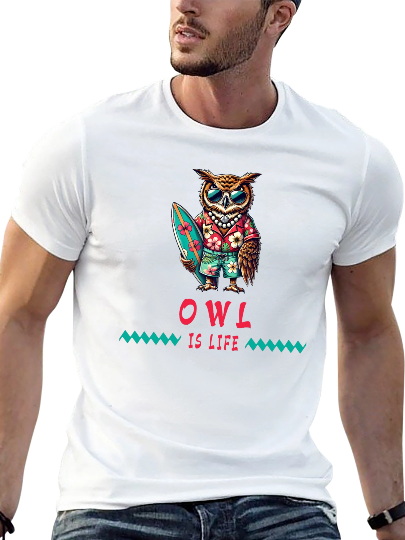 Owl is Life Graphic Tee