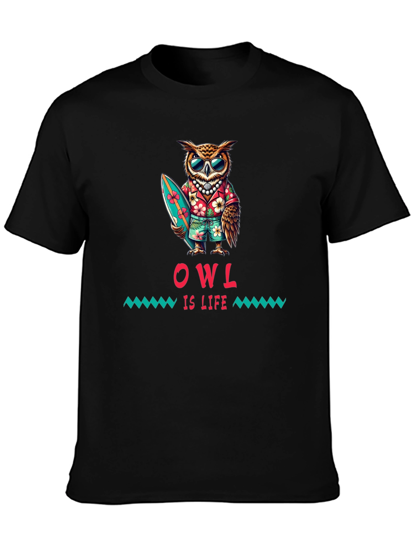 Owl is Life Graphic Tee