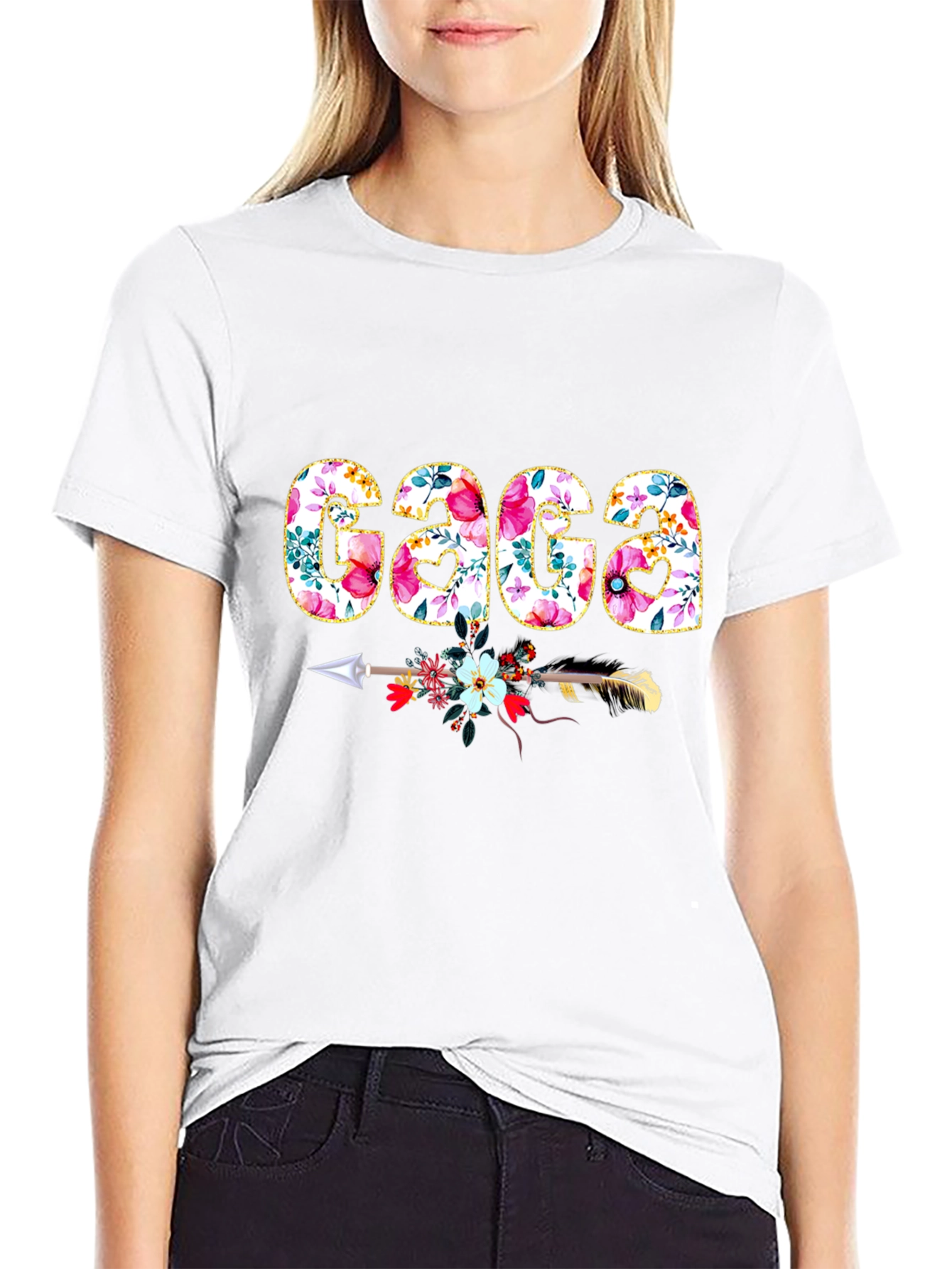 Floral Gaga T-Shirt