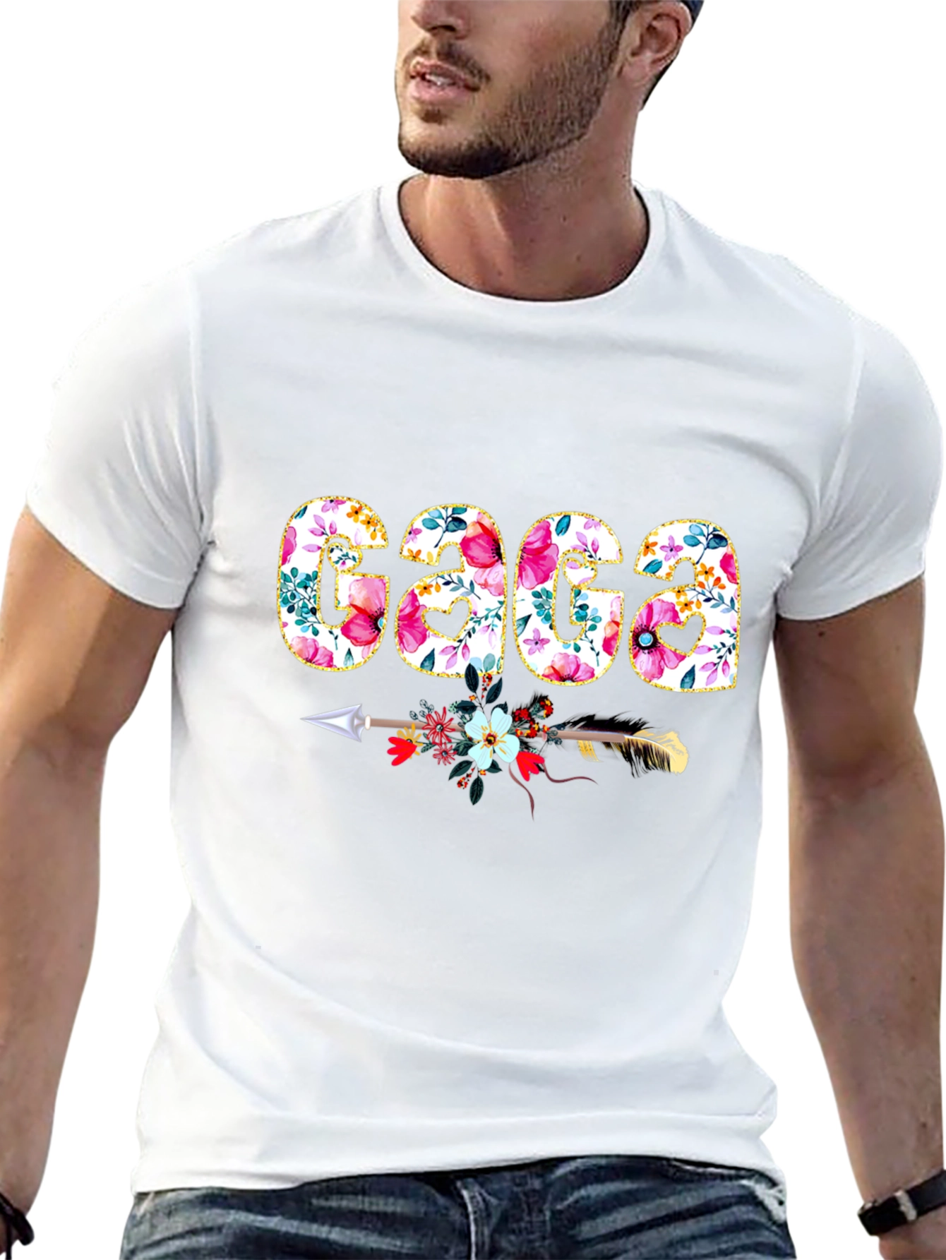 Floral Gaga T-Shirt
