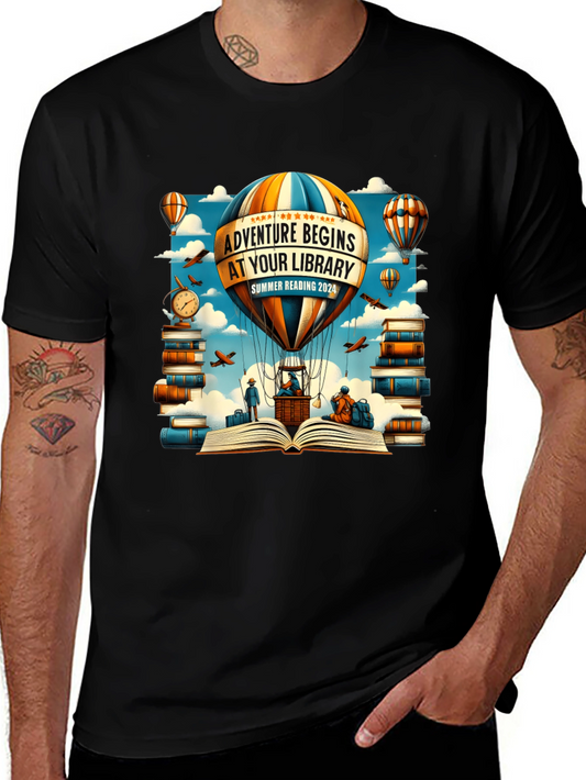 Adventure Begins at Your Library T-Shirt