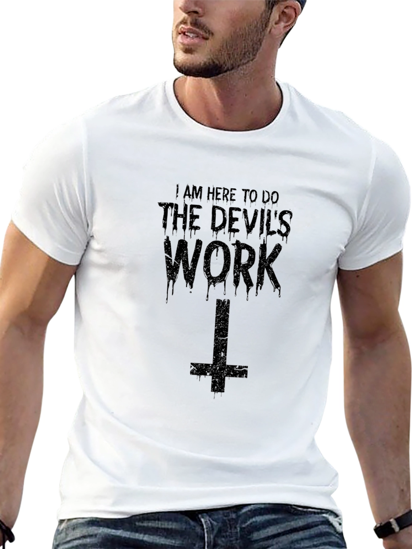 Devils Work Graphic Tee - Dark Humor