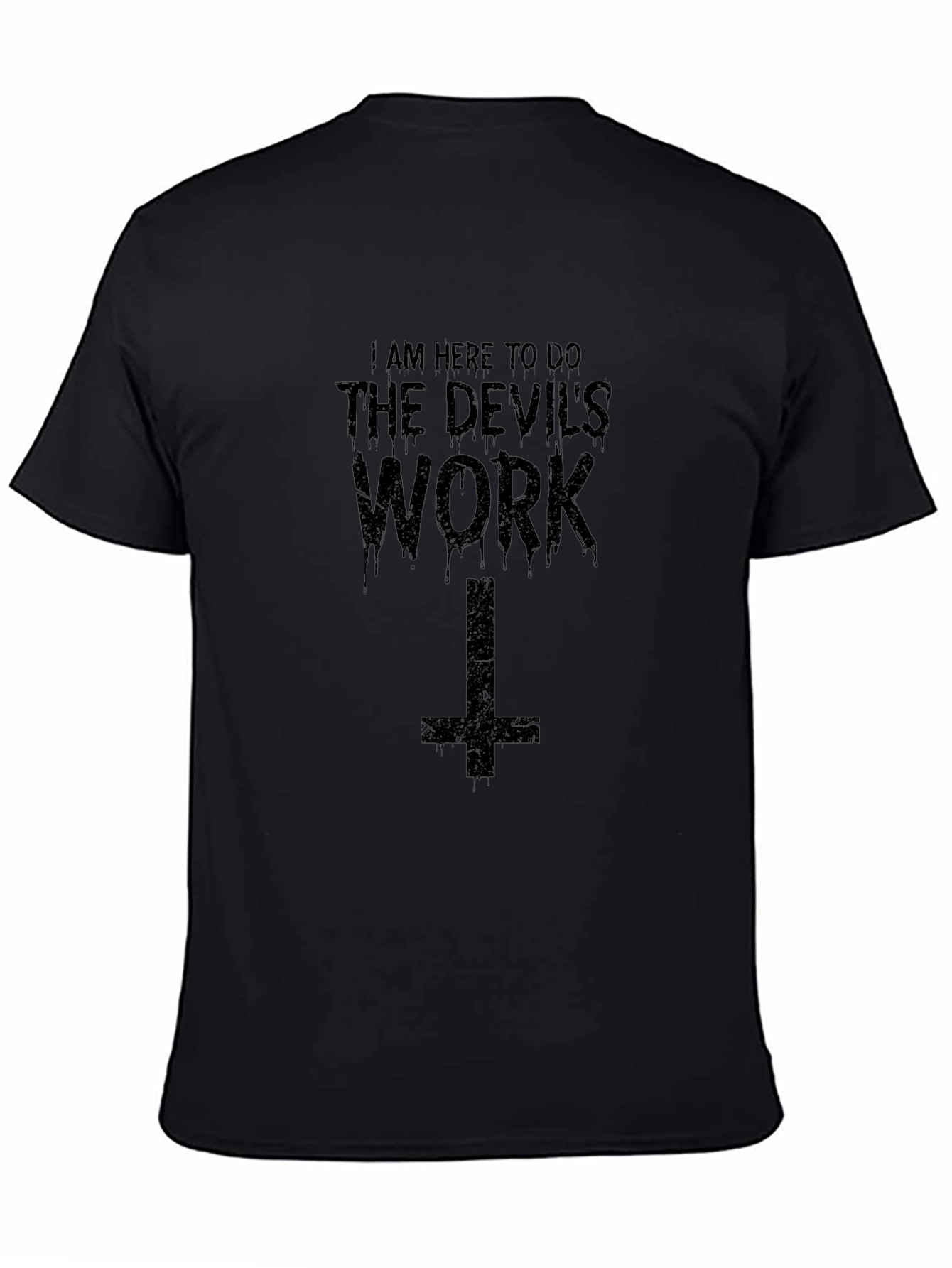Devils Work Graphic Tee - Dark Humor