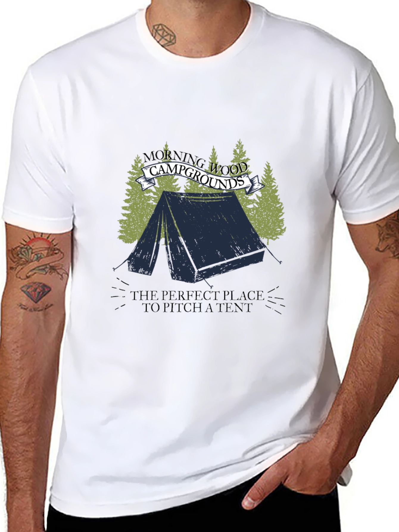 Morningwood Campgrounds Tee - Perfect Camping Shirt