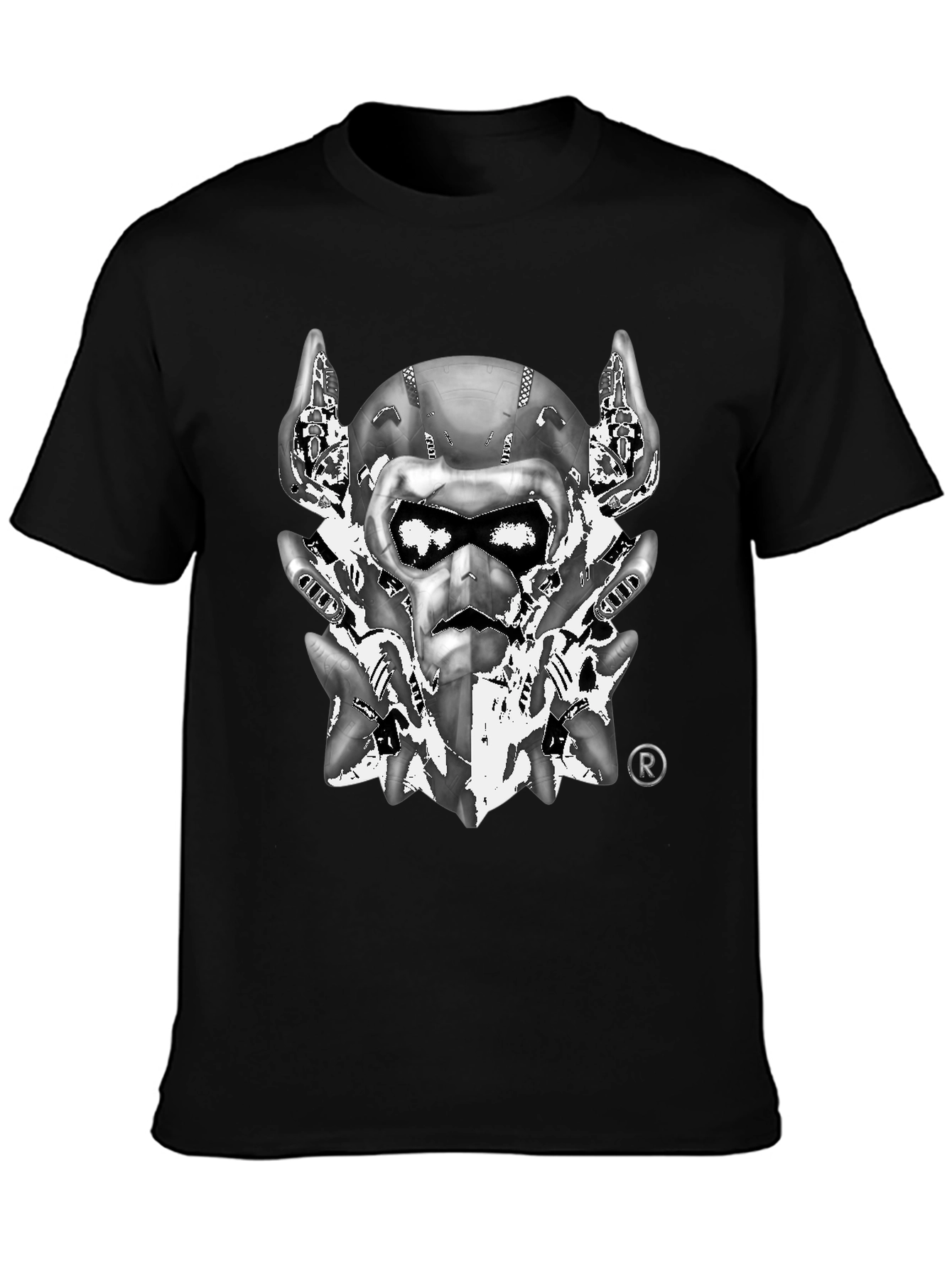Cyber Ape Graphic T-Shirt - Futuristic Design