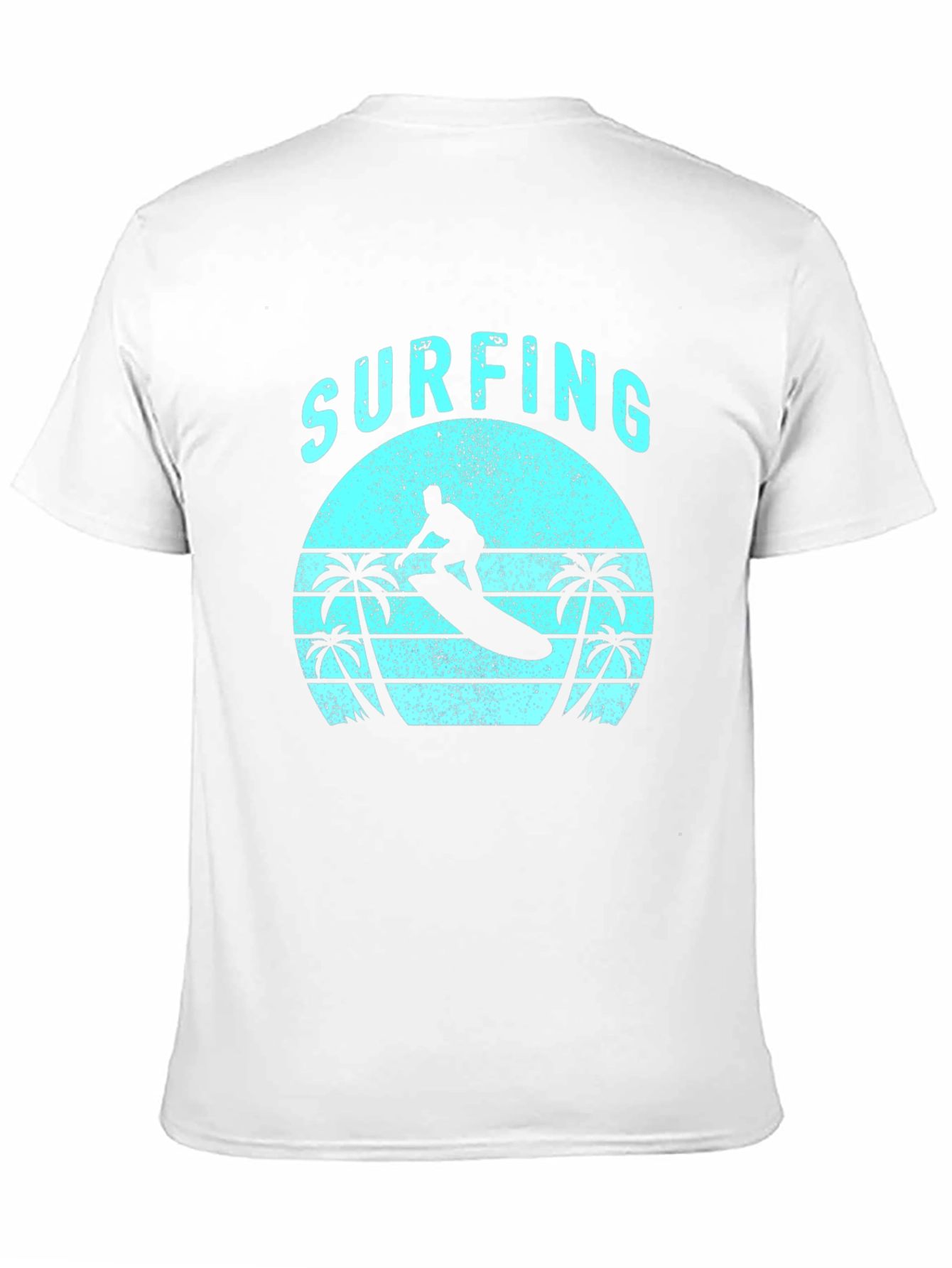 Retro Surfing Graphic Tee - Cool Beach Vibes