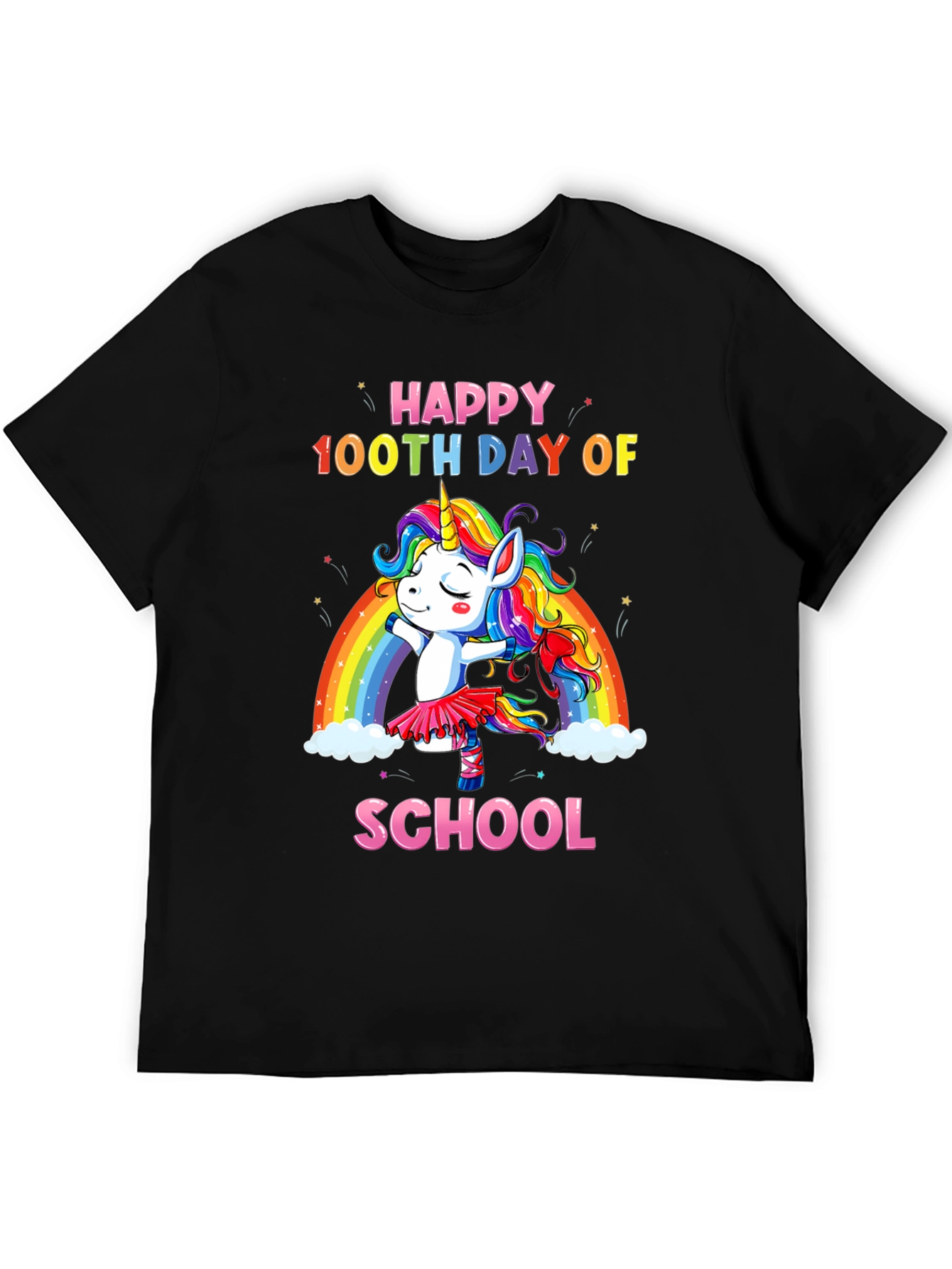 100th Day of School Unicorn T-Shirt