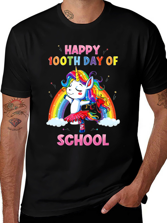 100th Day of School Unicorn T-Shirt
