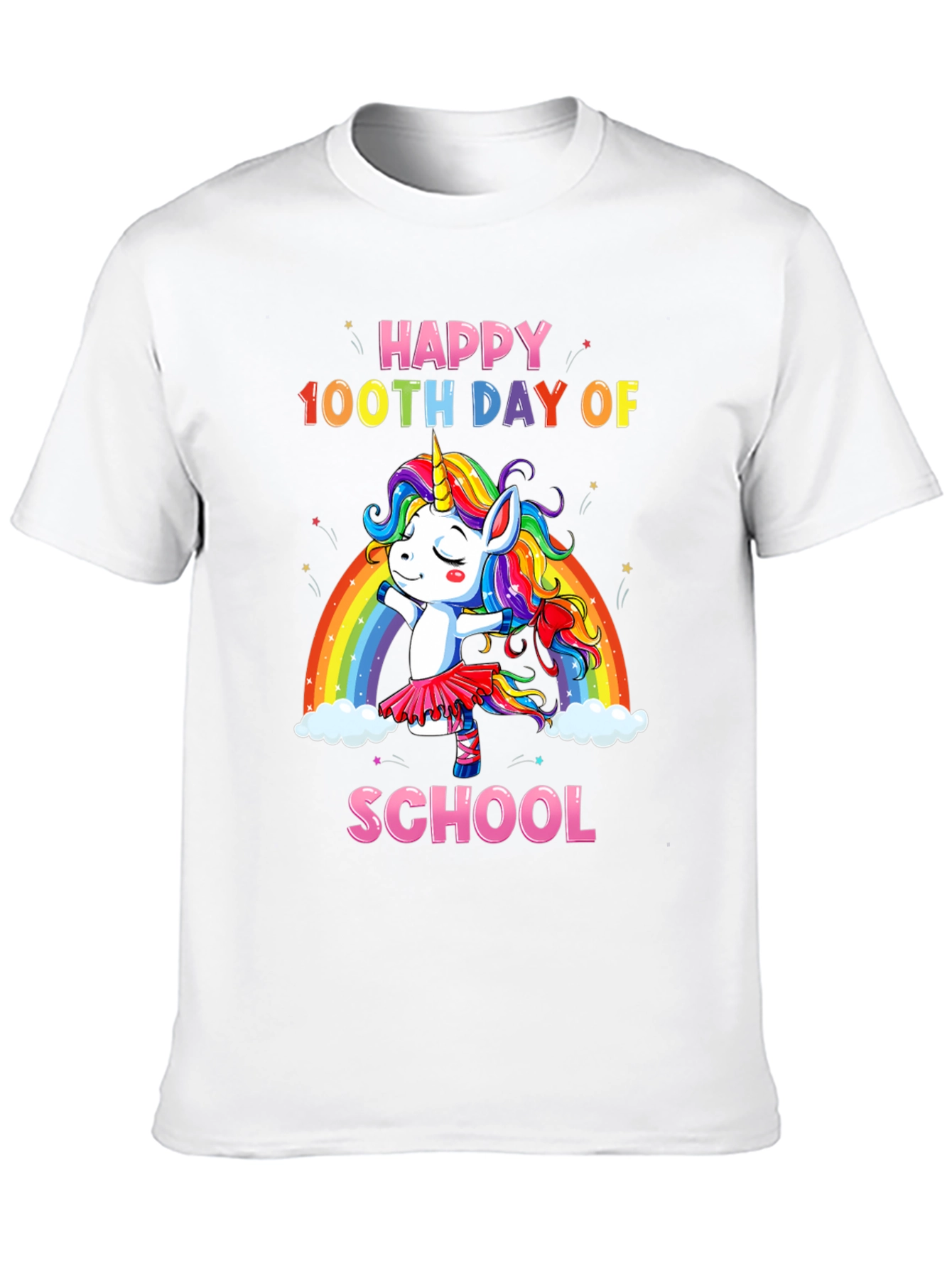 100th Day of School Unicorn T-Shirt