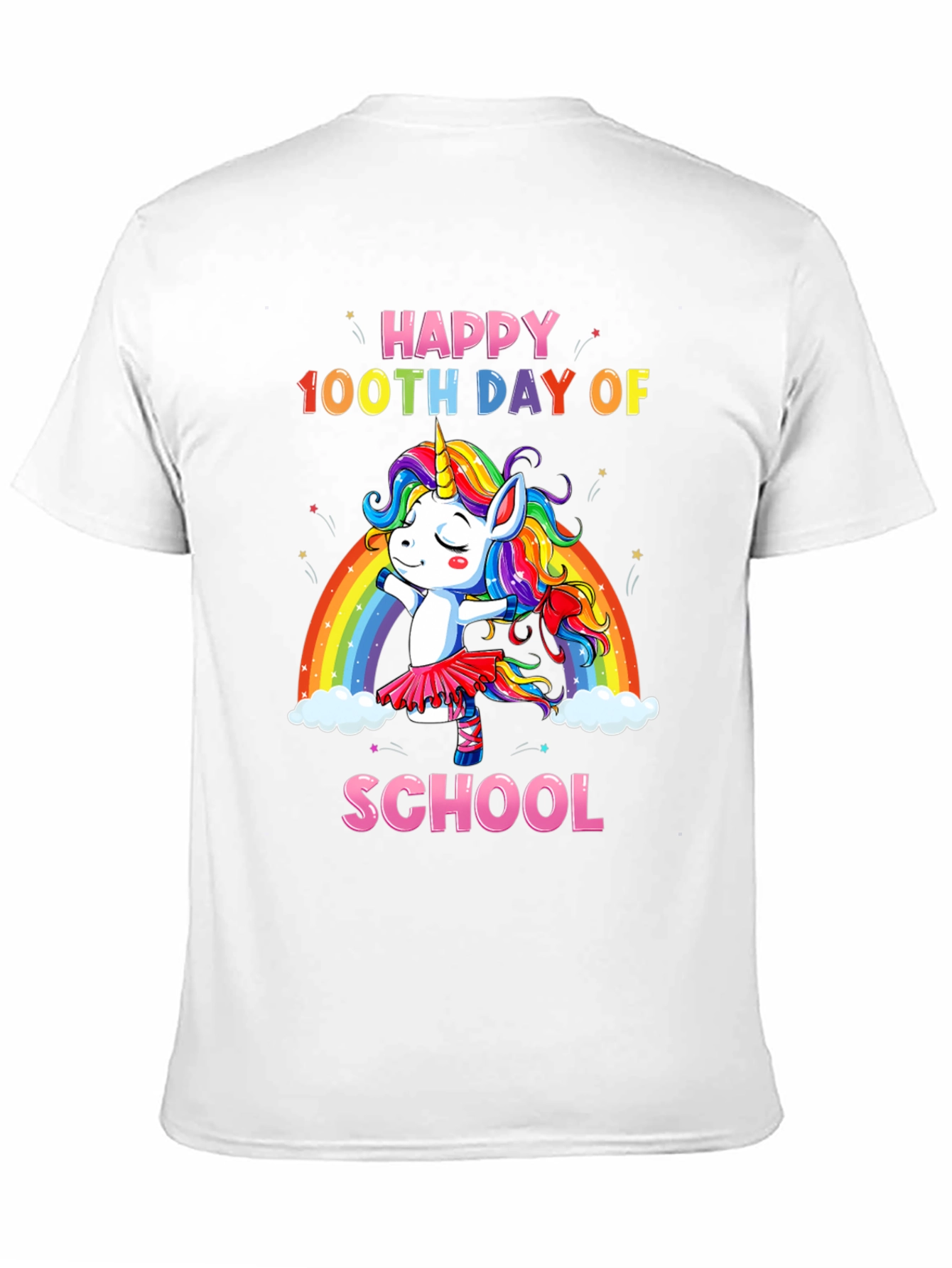 100th Day of School Unicorn T-Shirt