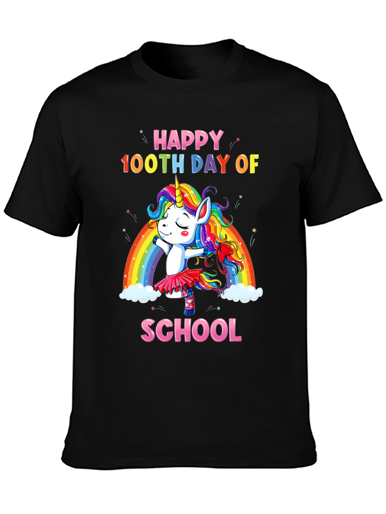 100th Day of School Unicorn T-Shirt