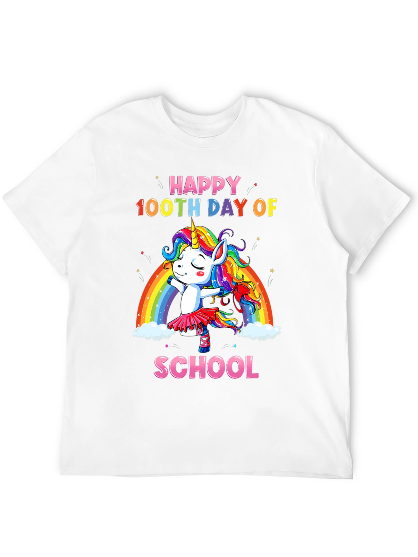 100th Day of School Unicorn T-Shirt