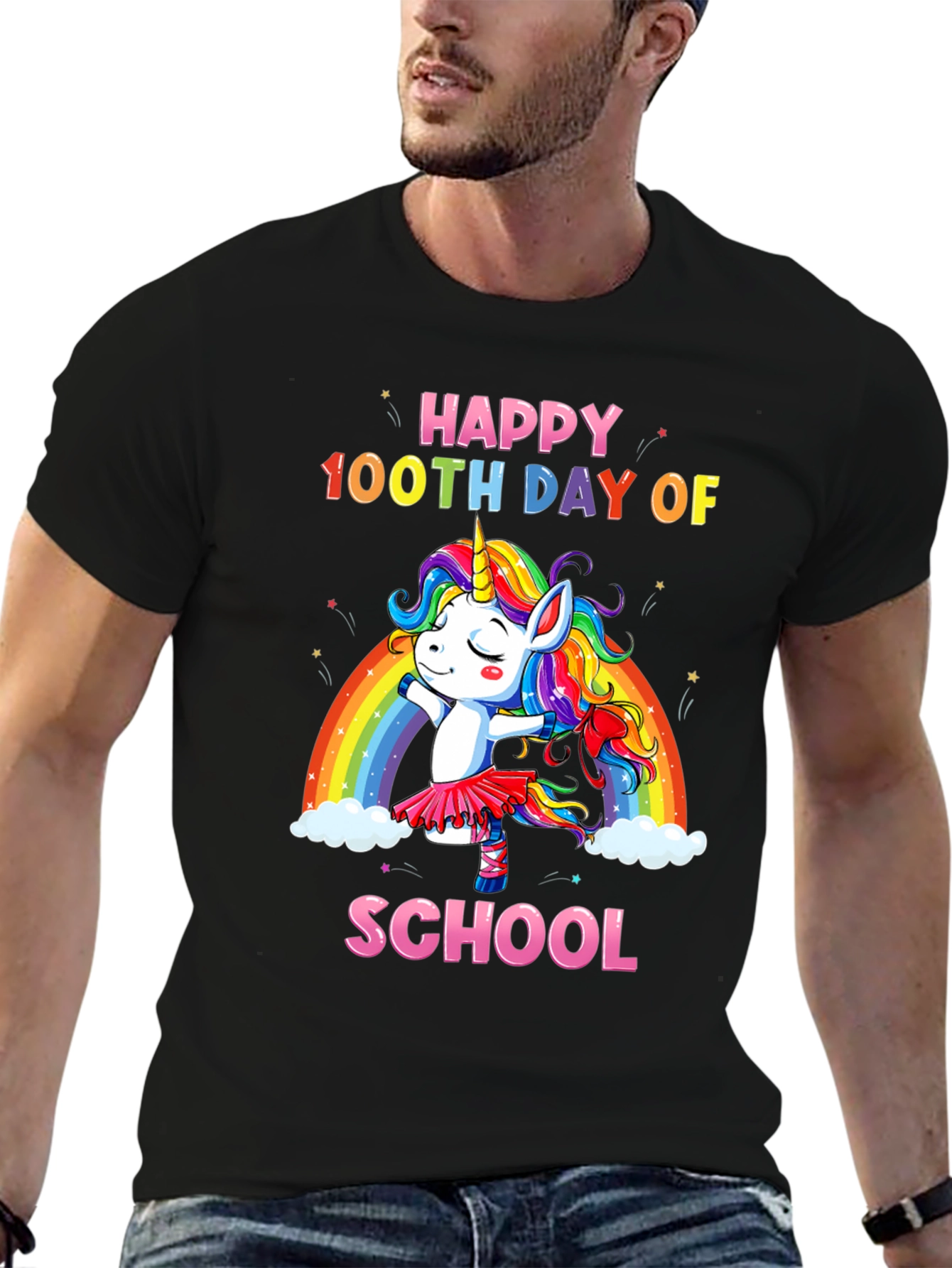 100th Day of School Unicorn T-Shirt