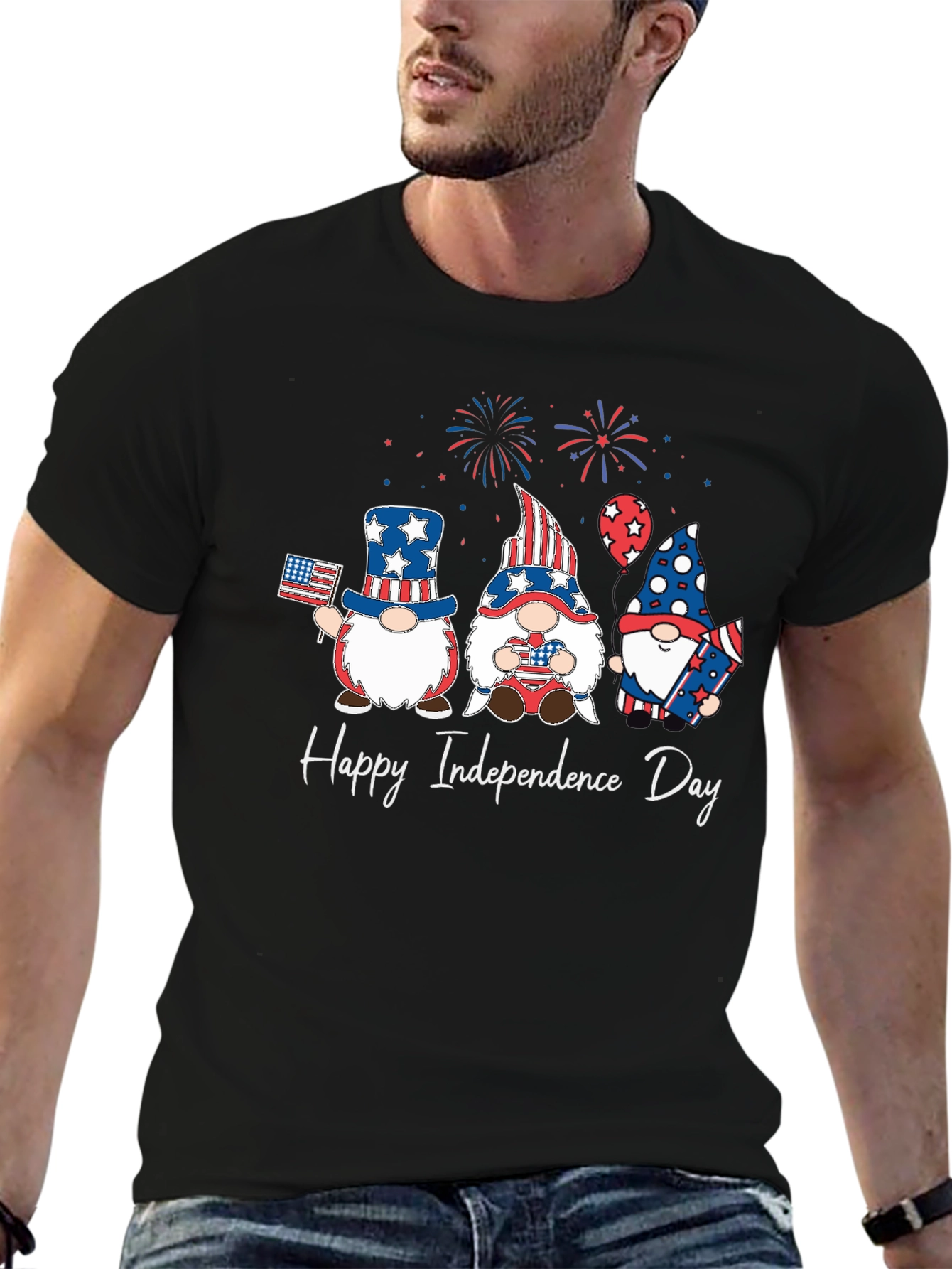 Patriotic Gnomes 4th of July T-Shirt