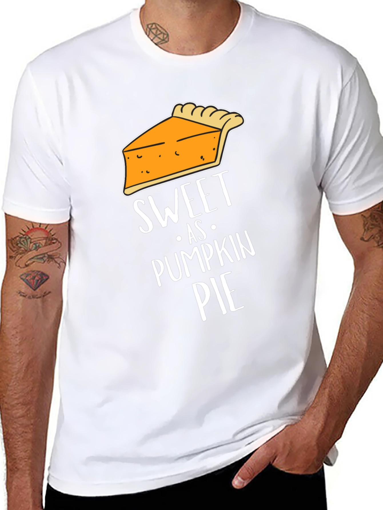Sweet As Pumpkin Pie Graphic T-Shirt