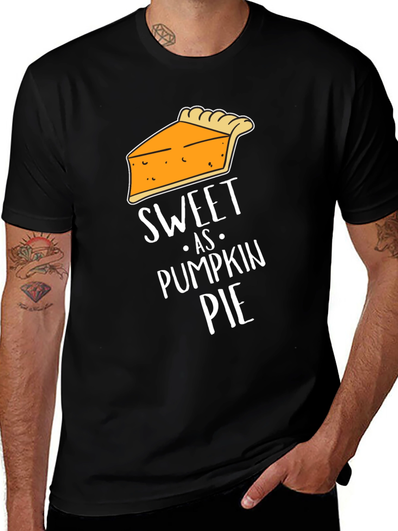 Sweet As Pumpkin Pie Graphic T-Shirt