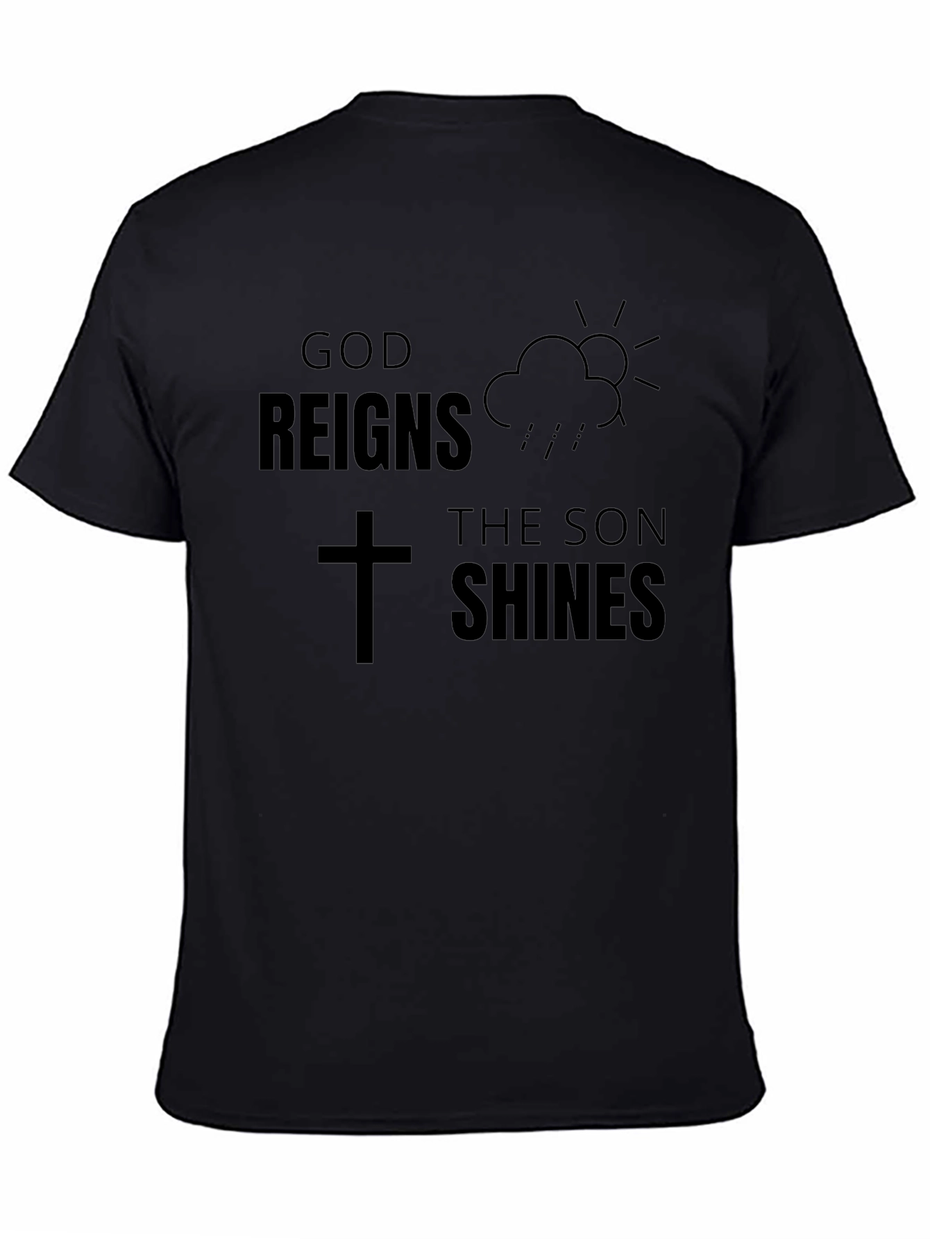 God Reigns Christian T-Shirt