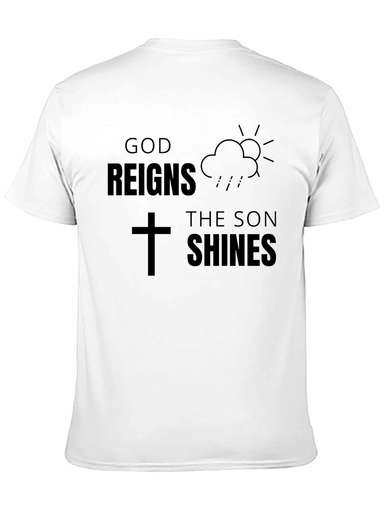 God Reigns Christian T-Shirt