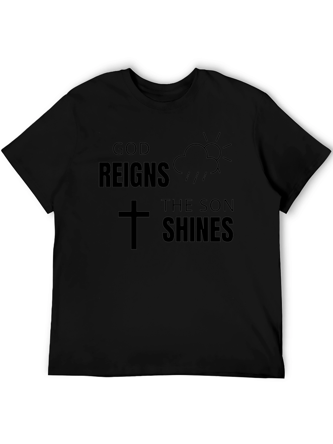 God Reigns Christian T-Shirt