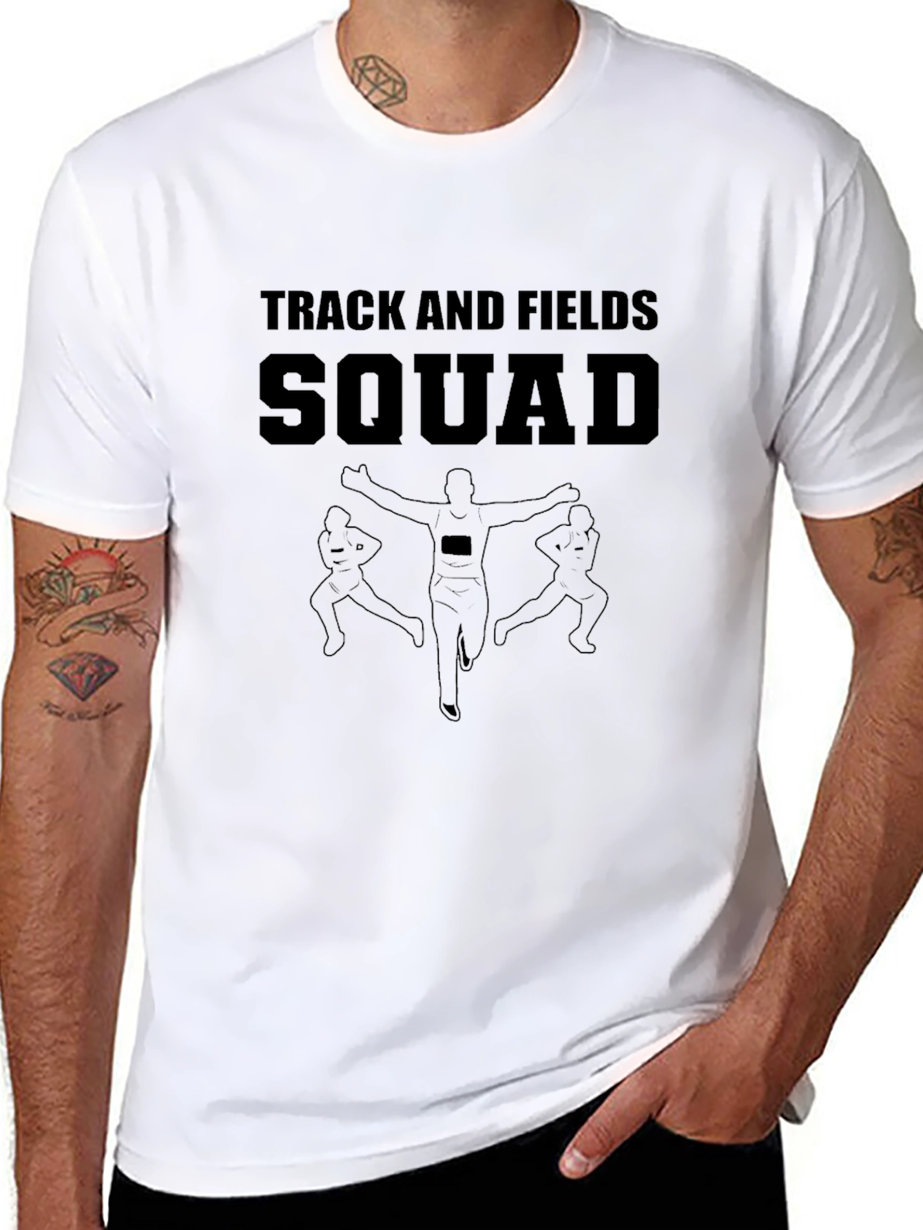 Track & Fields Squad Graphic T-Shirt