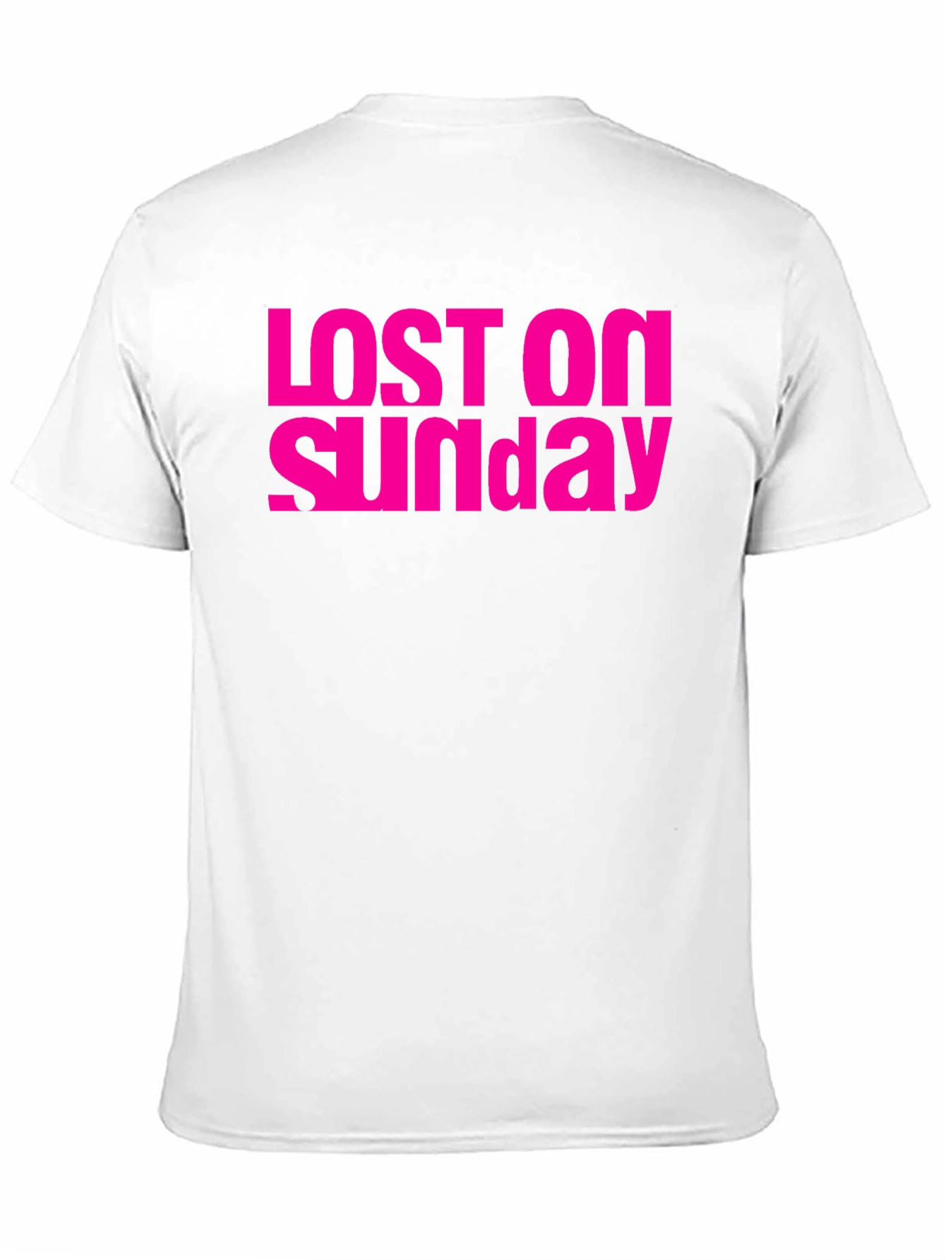 Lost On Sunday Graphic Tee - Stylish Everyday Wear
