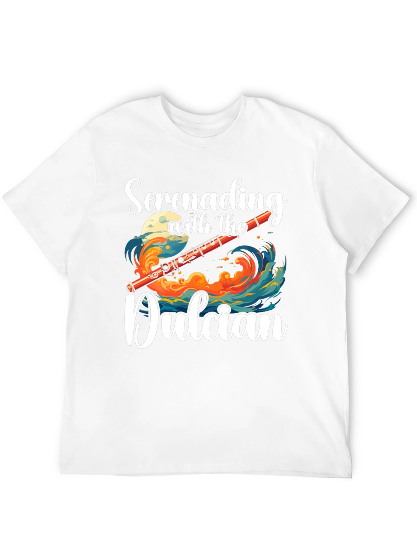 Serenading Dulcian Graphic Tee - Music Lovers T-Shirt