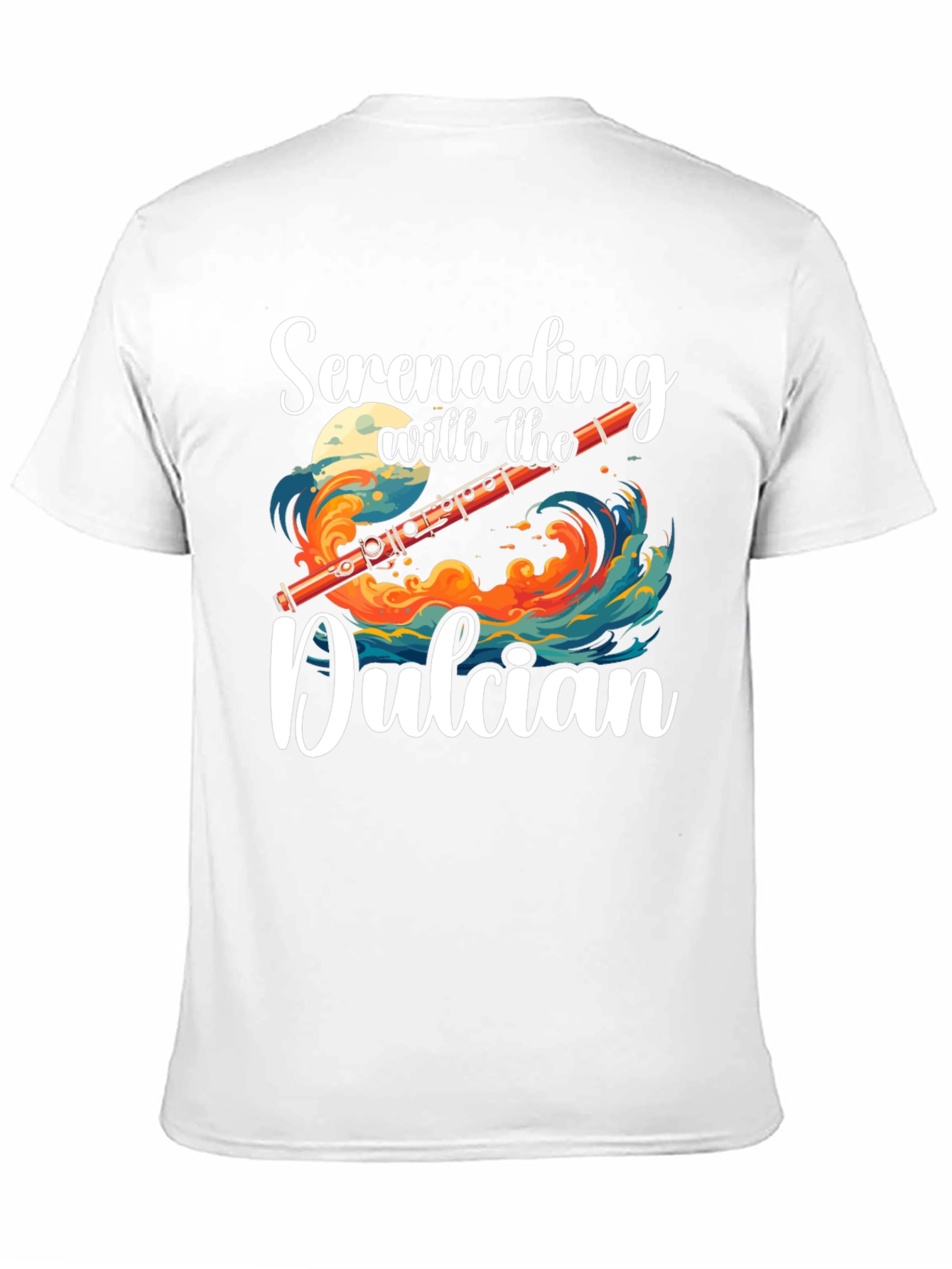 Serenading Dulcian Graphic Tee - Music Lovers T-Shirt