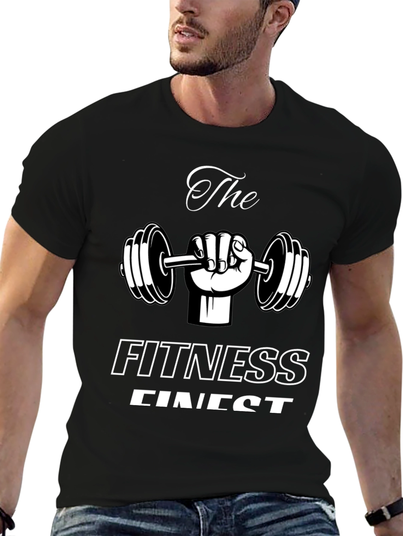 The Fitness Finest Graphic T-Shirt