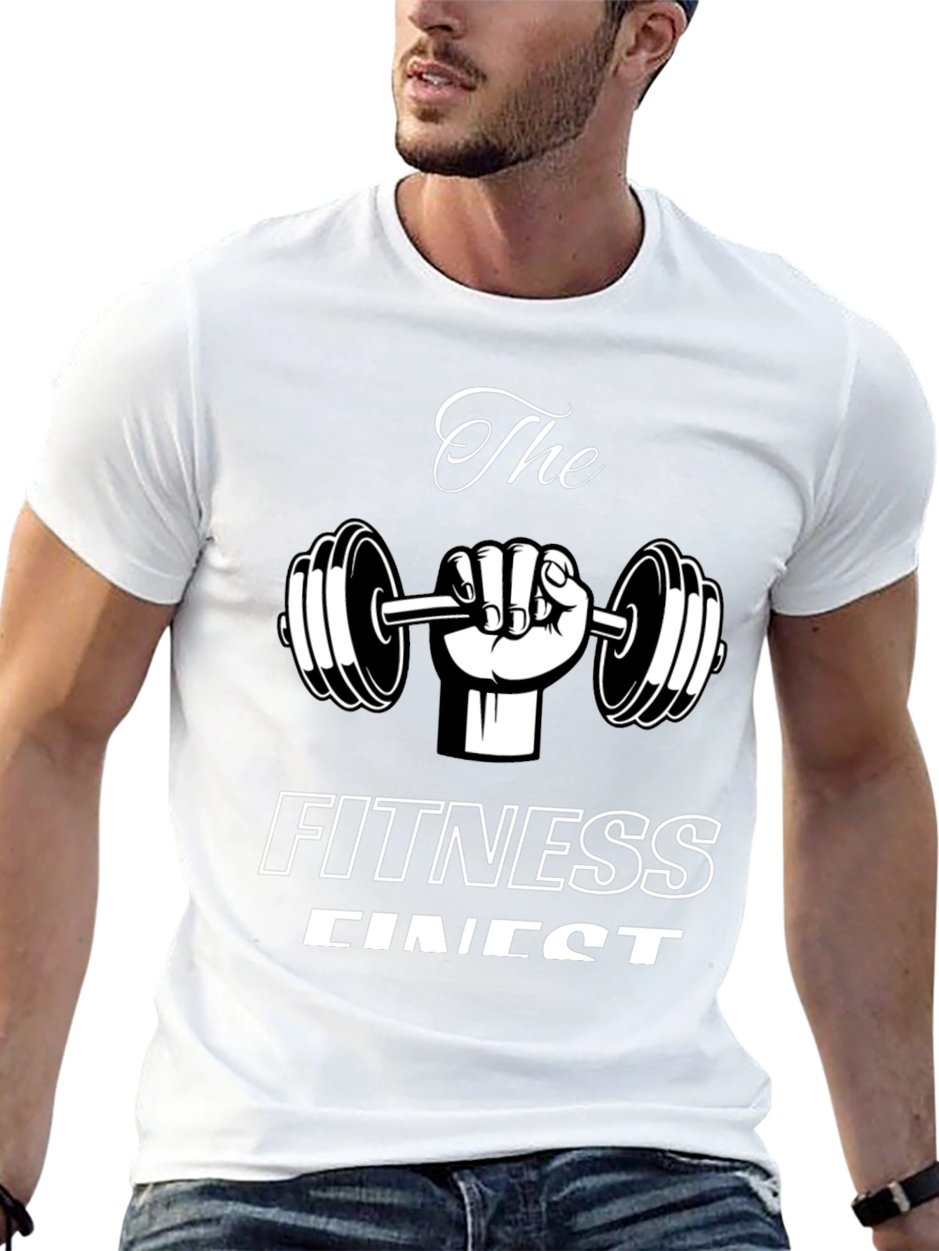 The Fitness Finest Graphic T-Shirt