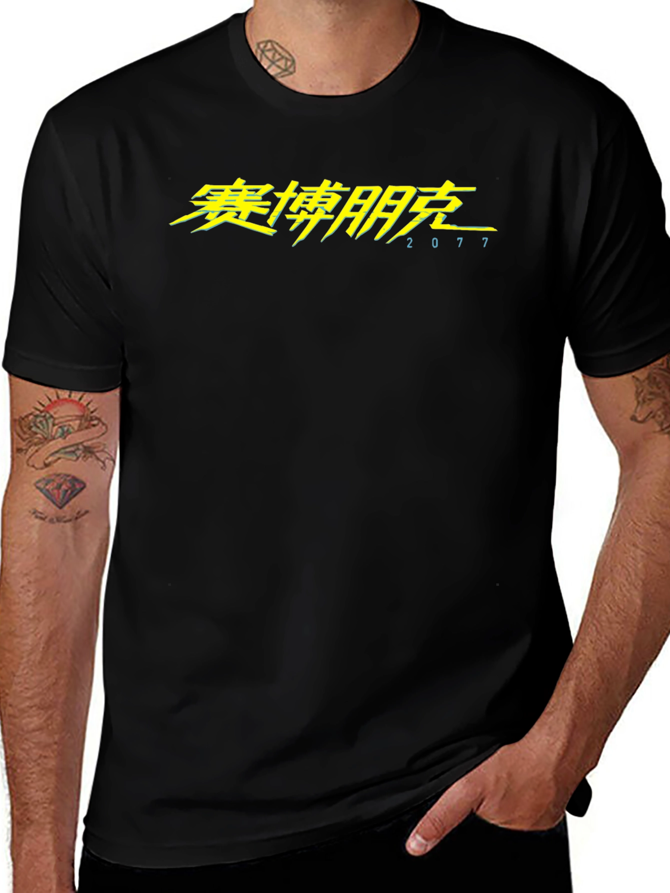Cyberpunk 2077 Graphic T-Shirt - Black